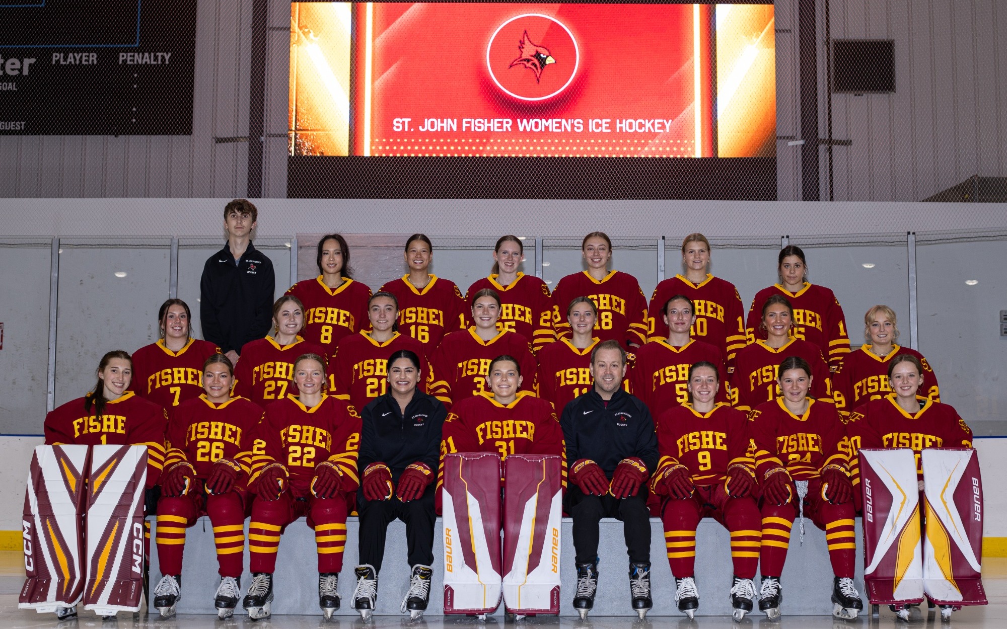 Women's Hockey 2025-2026 Team Photo