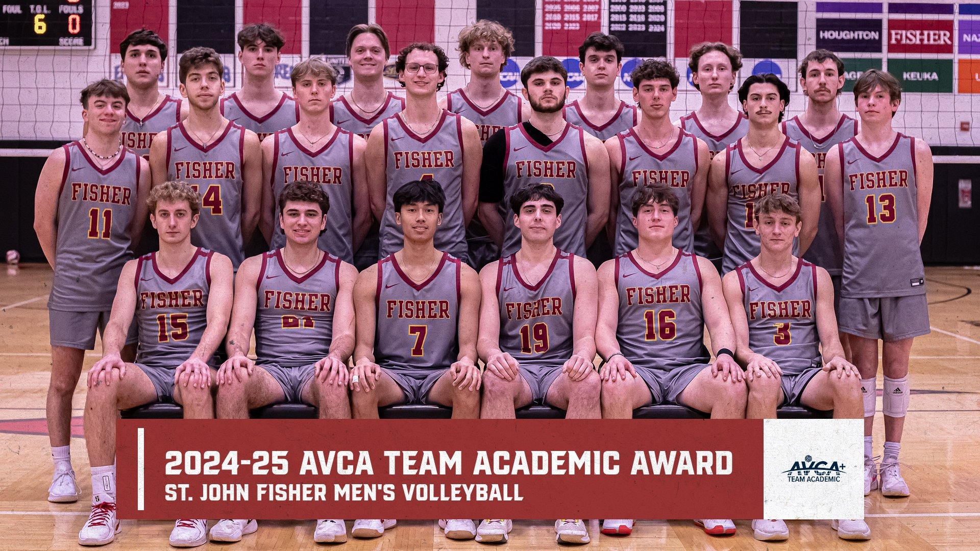 MVB AVCA Team Academic Award Graphic
