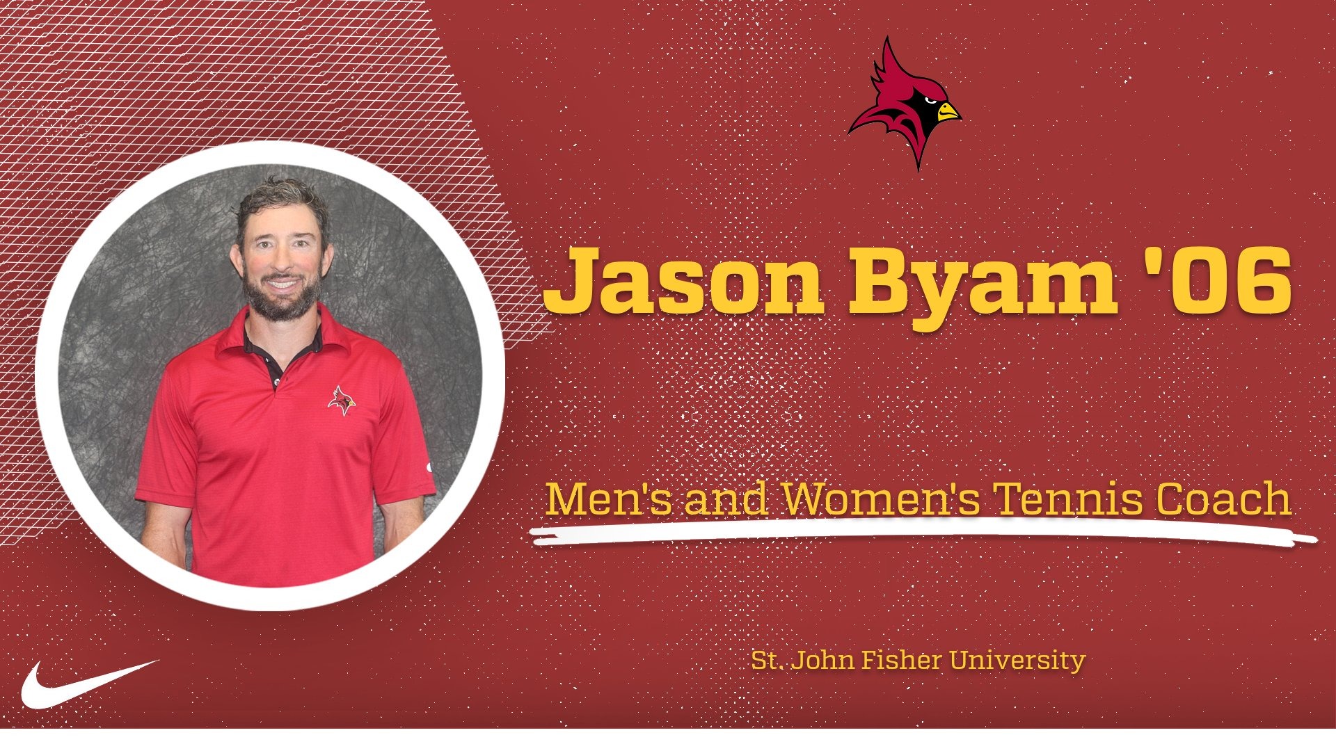 Jason Byam named head tennis coach
