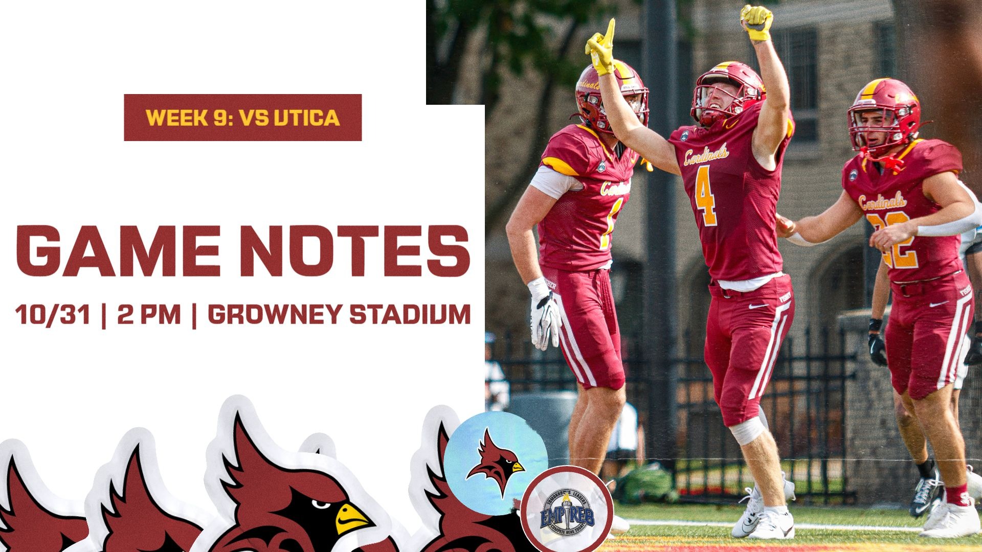 FB vs. Utica Game Program Promo 