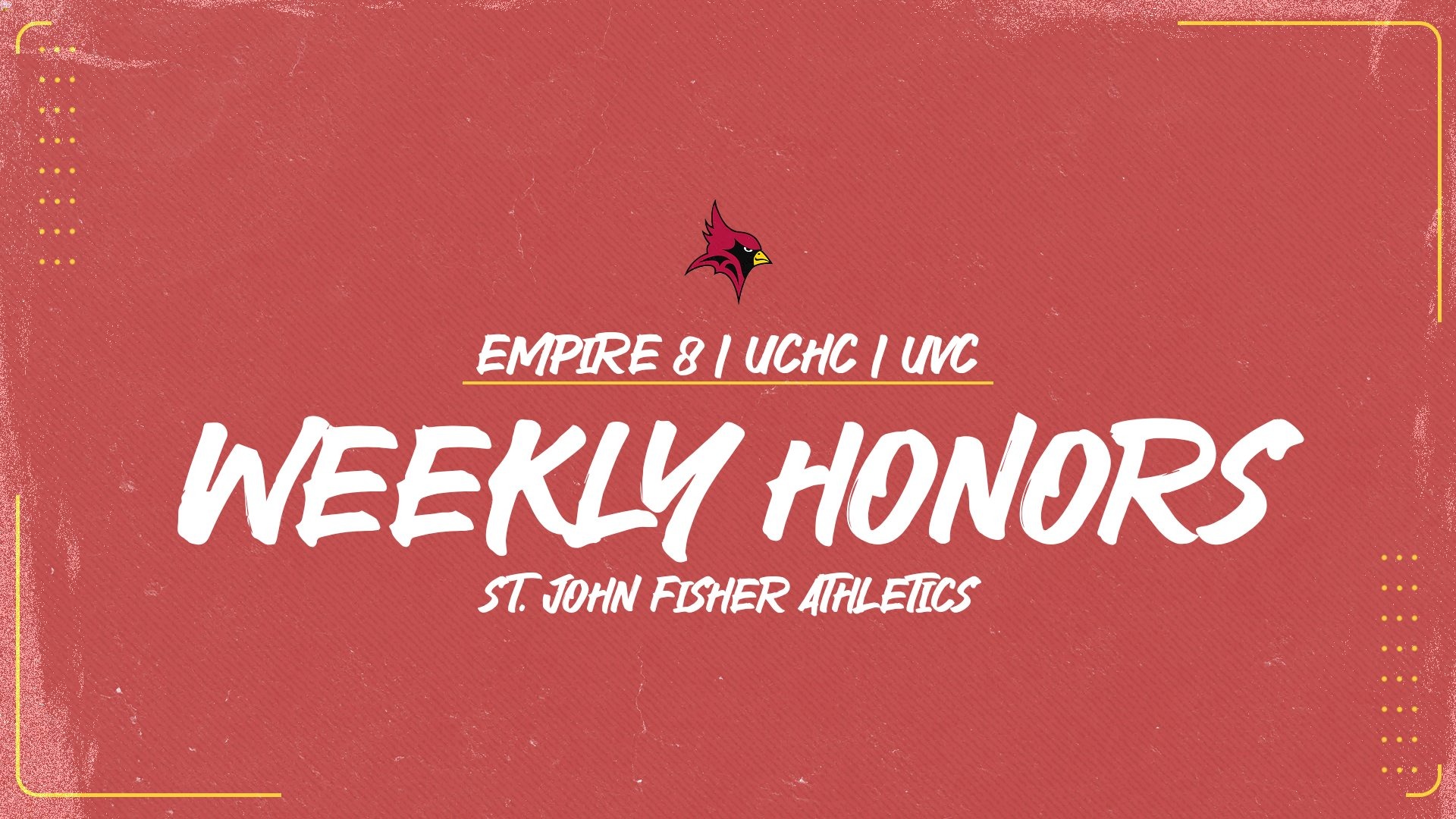 Weekly Honors