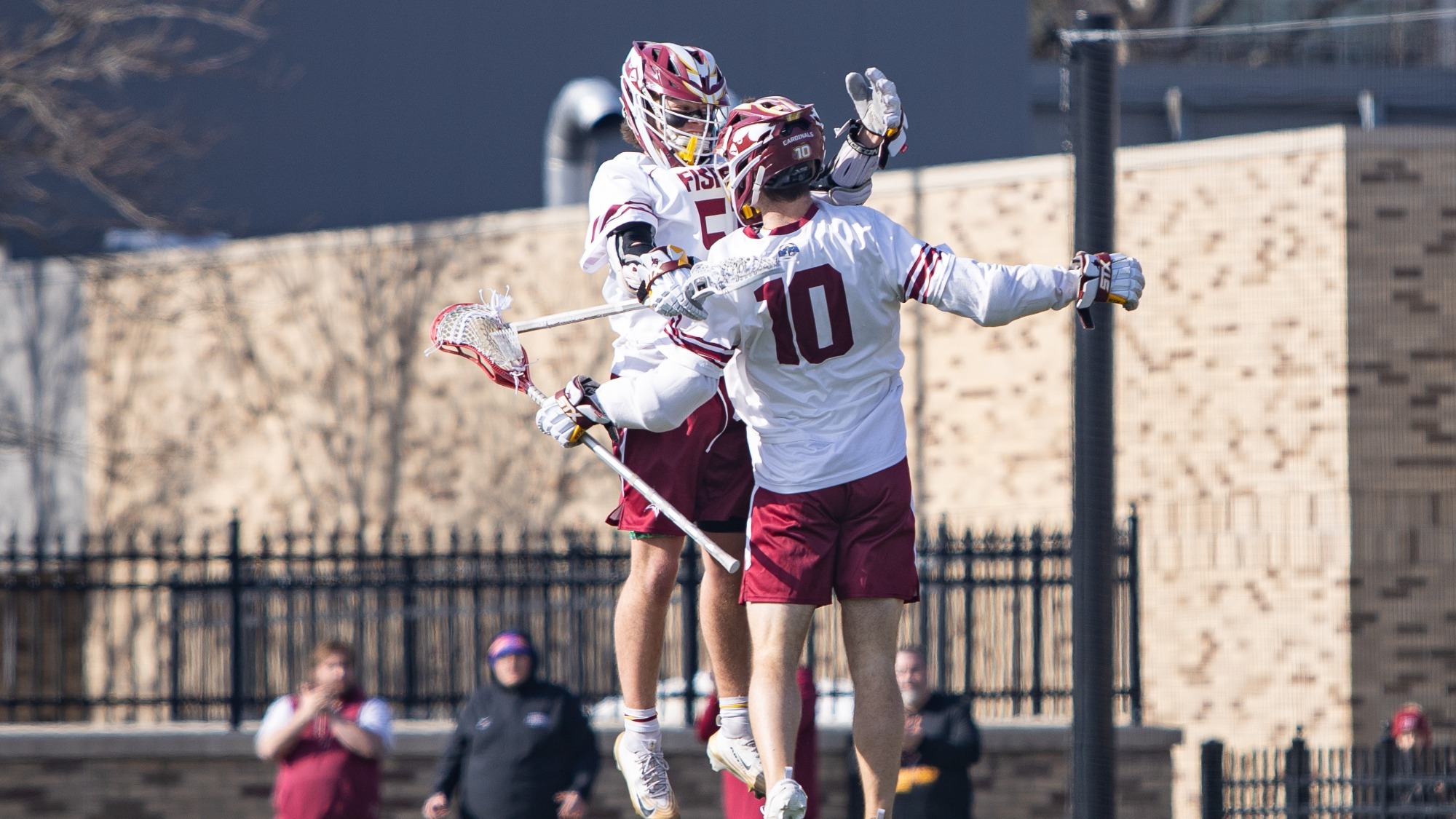Lane Edinger Celebrates Goal