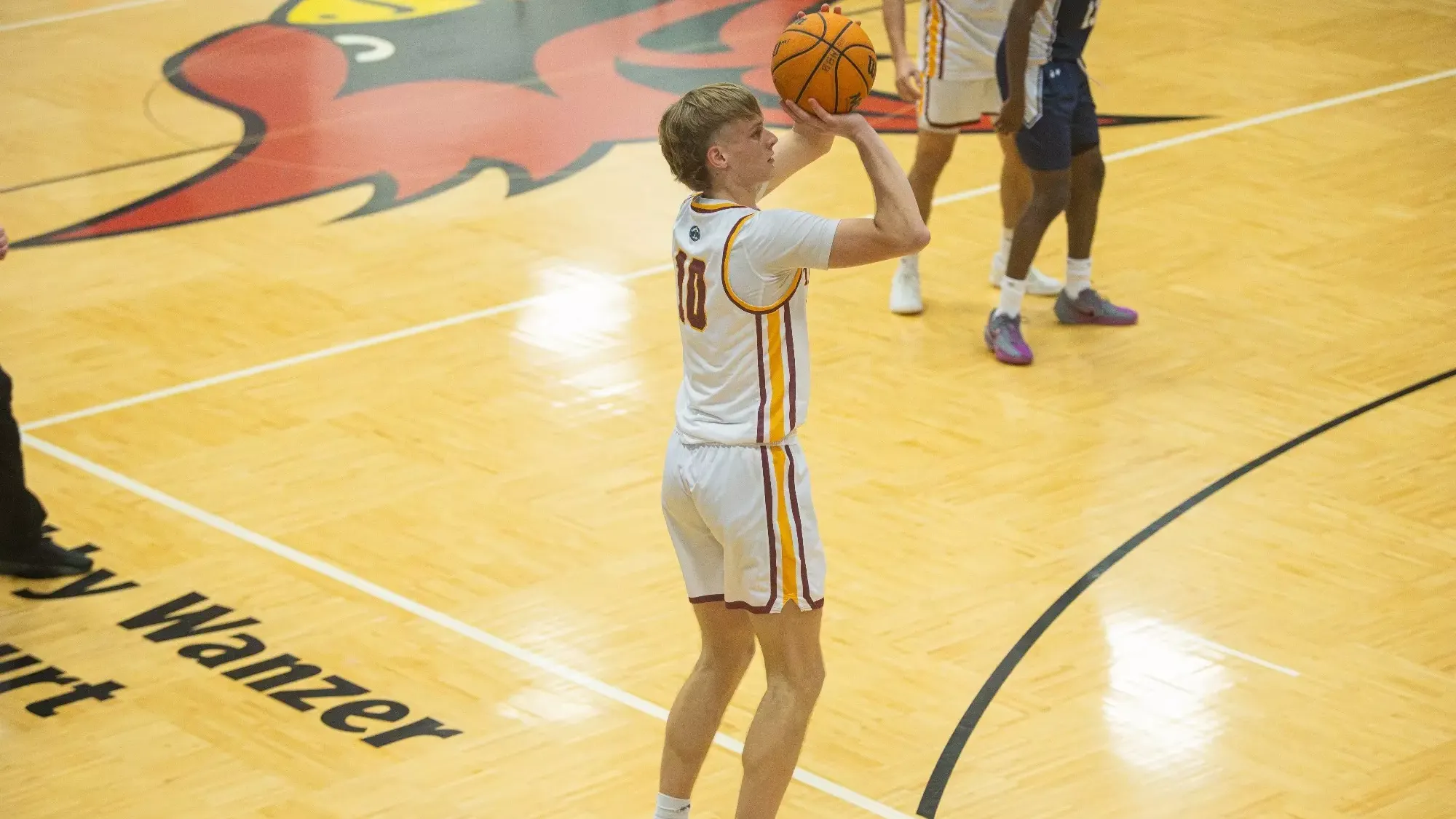 Jack Janes takes a three