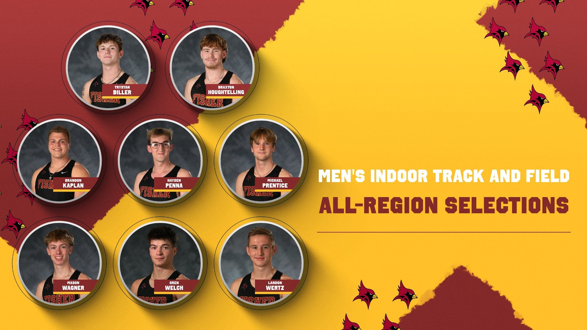 Men's Track and Field All-Region 2026