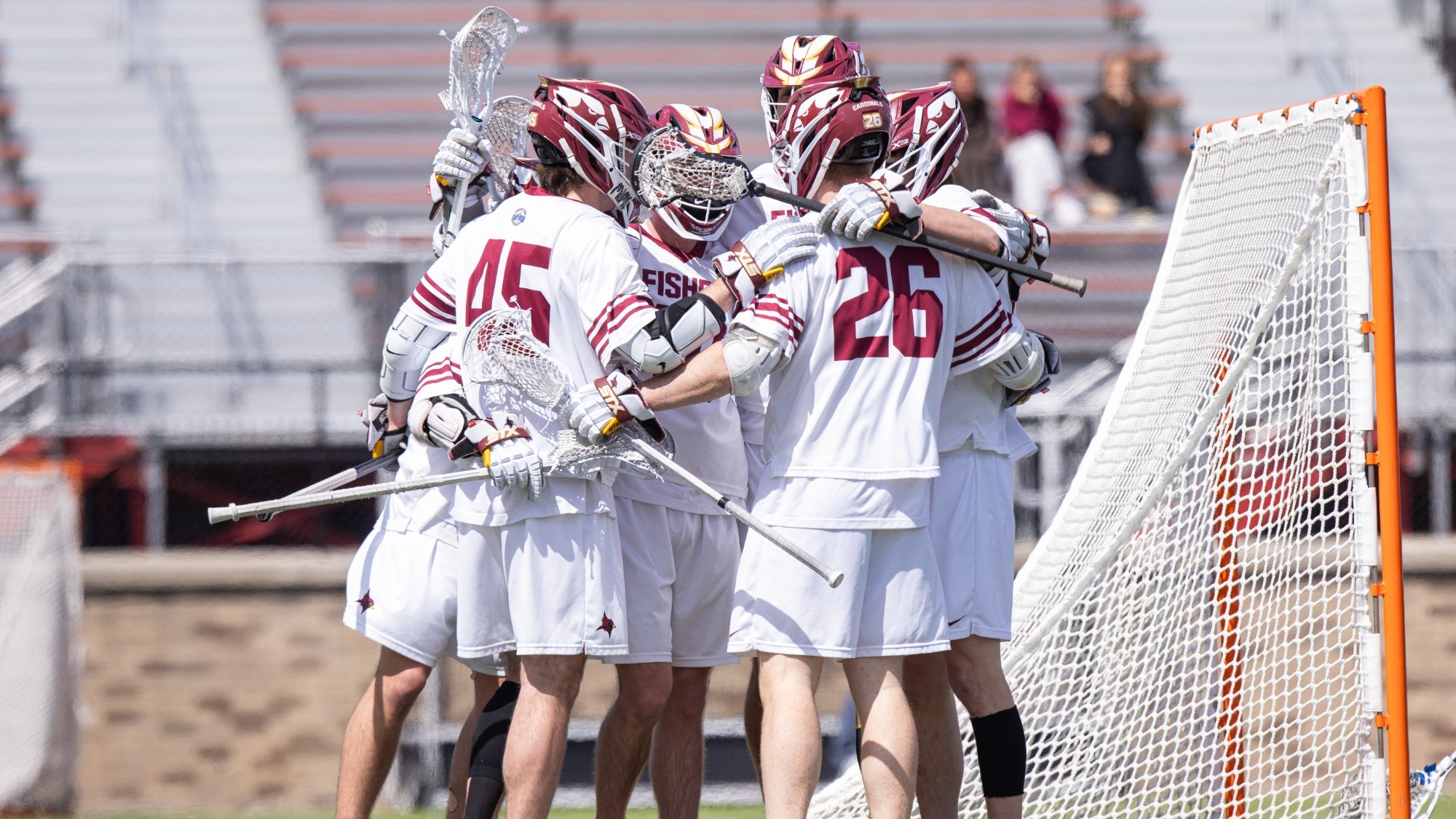 MLAX Goal Celly vs SUNY Poly 