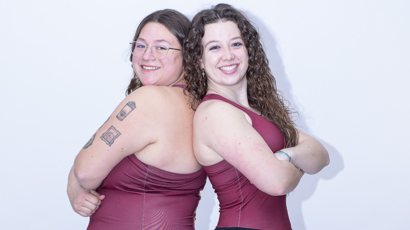 Coral Brown, Rhea Malmquist Media Day