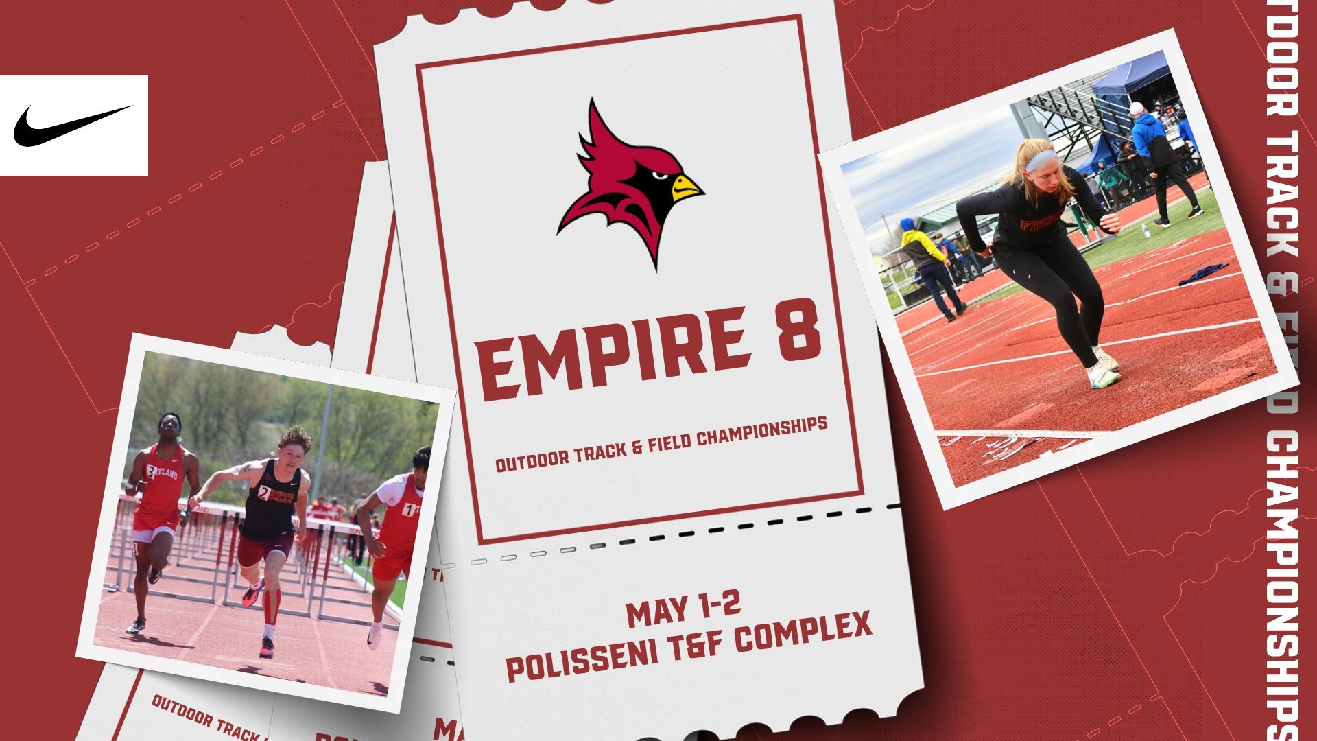 Empire 8 Outdoor Track and Field Championship Ticket Information