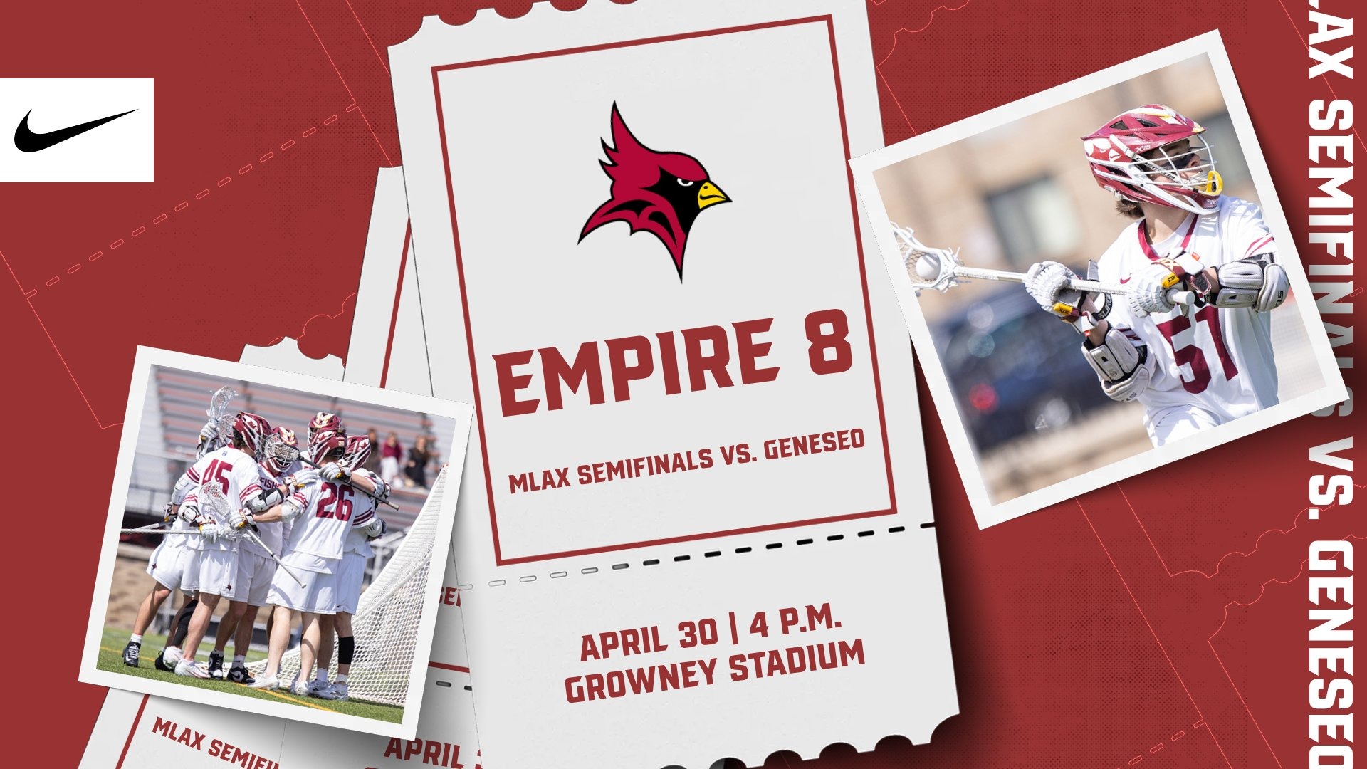 MLAX Empire 8 Semifinals Ticket Promo