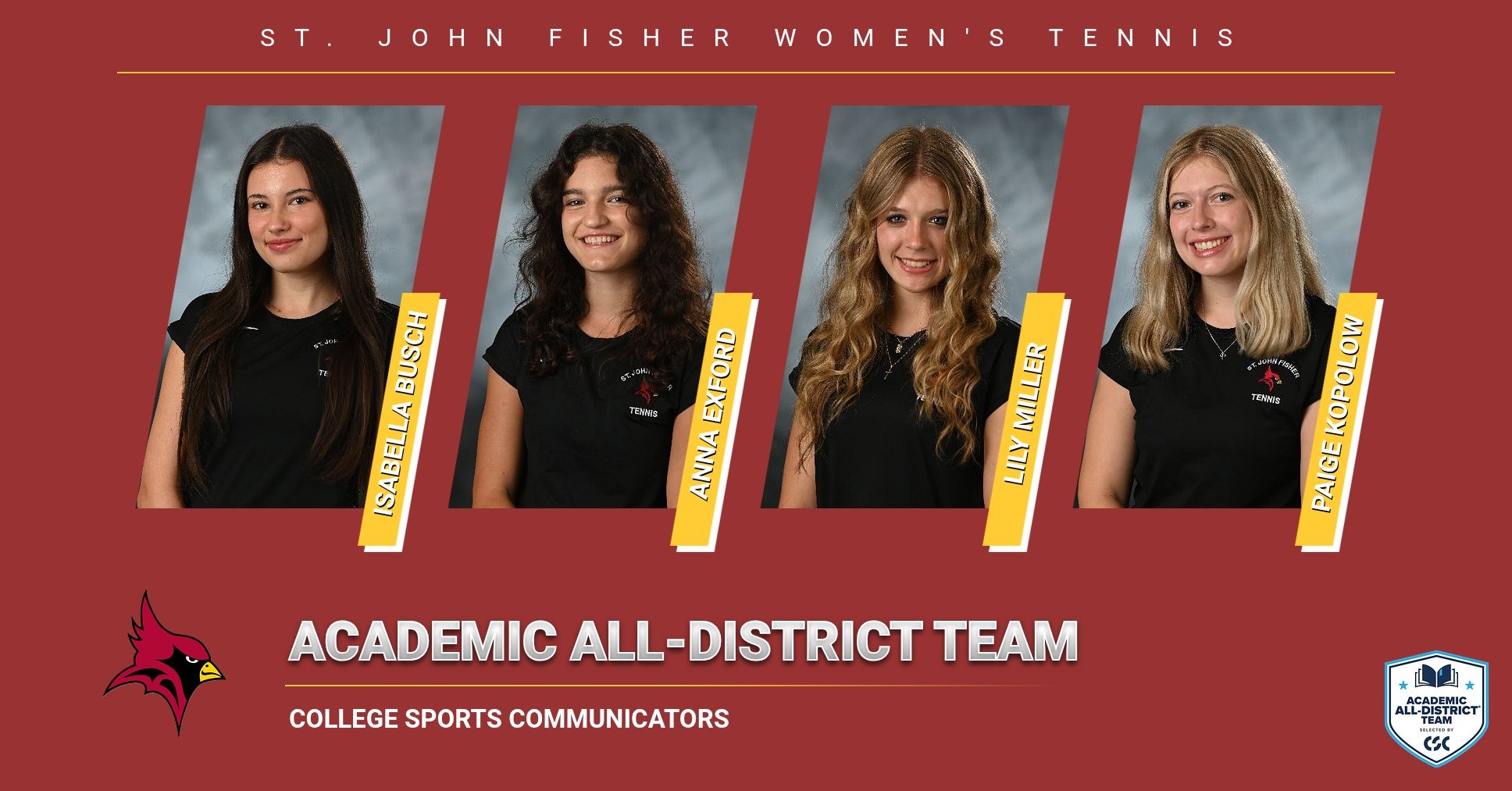 College Sports Communicators Women's Tennis