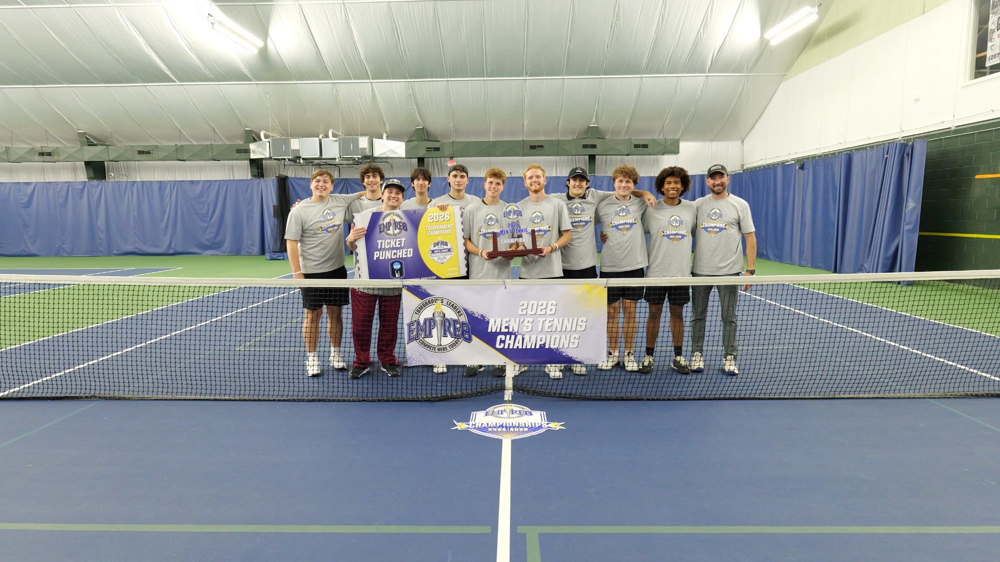 Men's Tennis First Empire 8 Championship