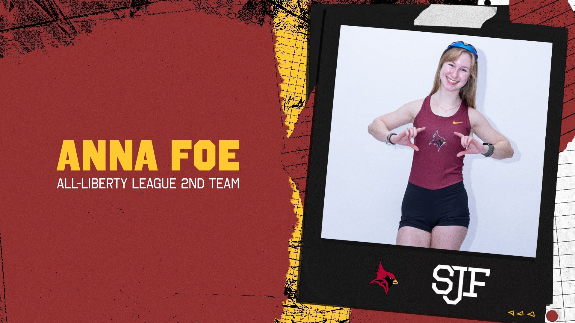 Anna Foe Earned Second-Team All-Liberty League Rowing Honors