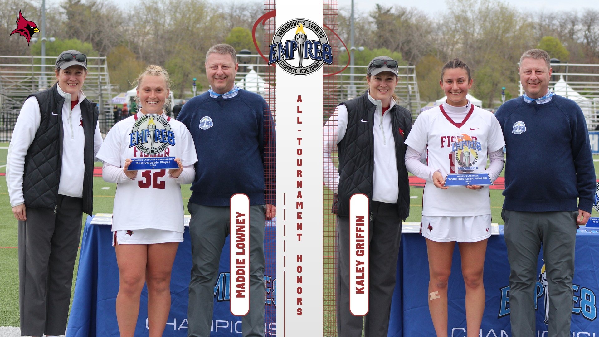 Maddie Lowney and Kaley Griffin Getting Awards At E8 Championship