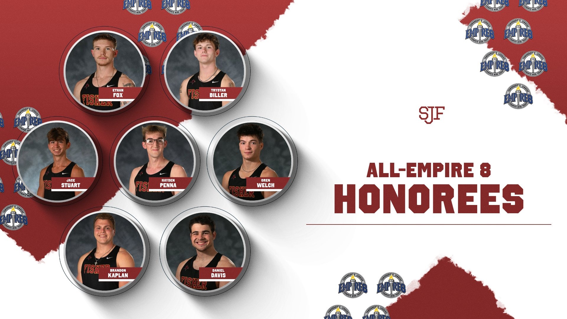 All-Empire 8 Men's Track and Field 2026 Outdoor Season