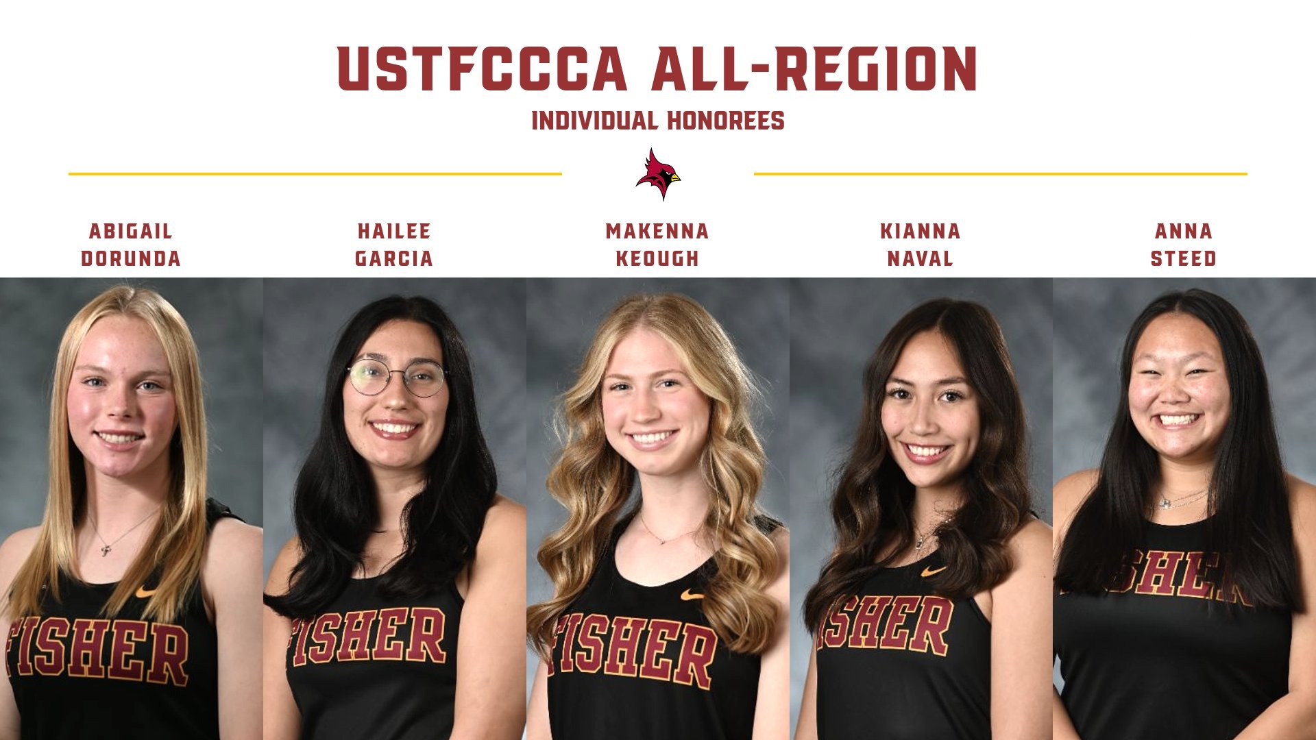USTFCCCA st. john fisher all region