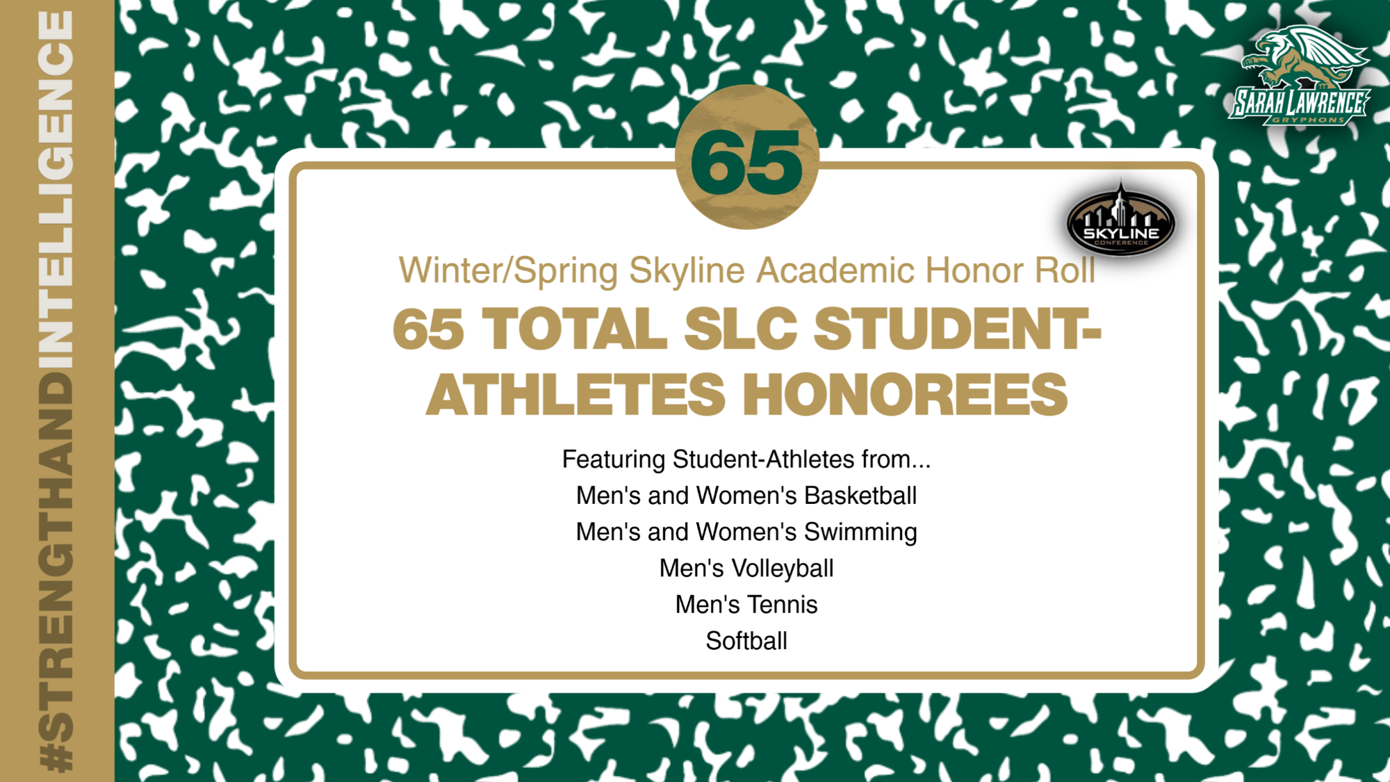 Spring/Winter 2024-25 Academic Honor Roll - Skyline