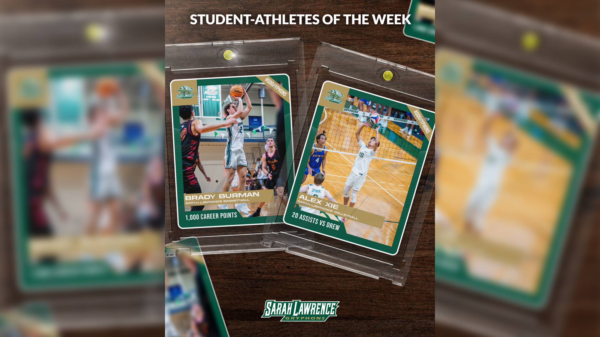Student-Athletes of the Week 2.10.26