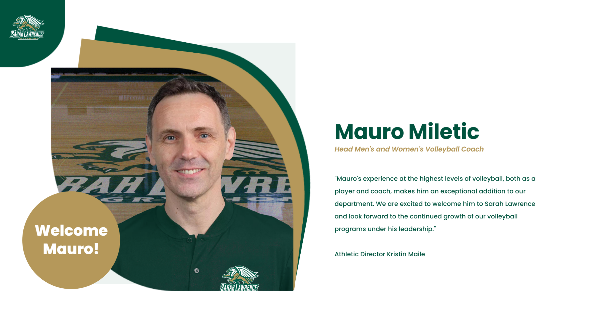 Mauro Miletic New Hire Post