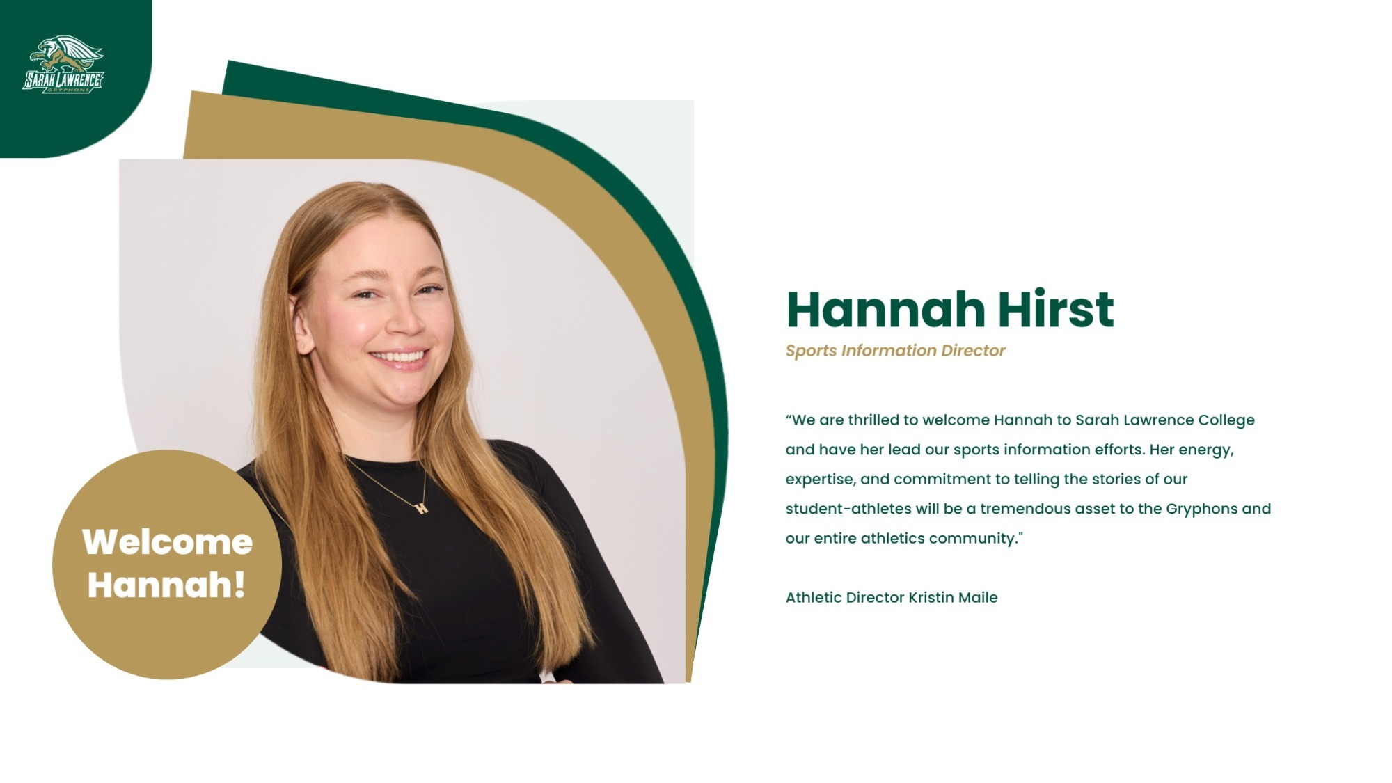 Hannah Hirst - New Hire Release