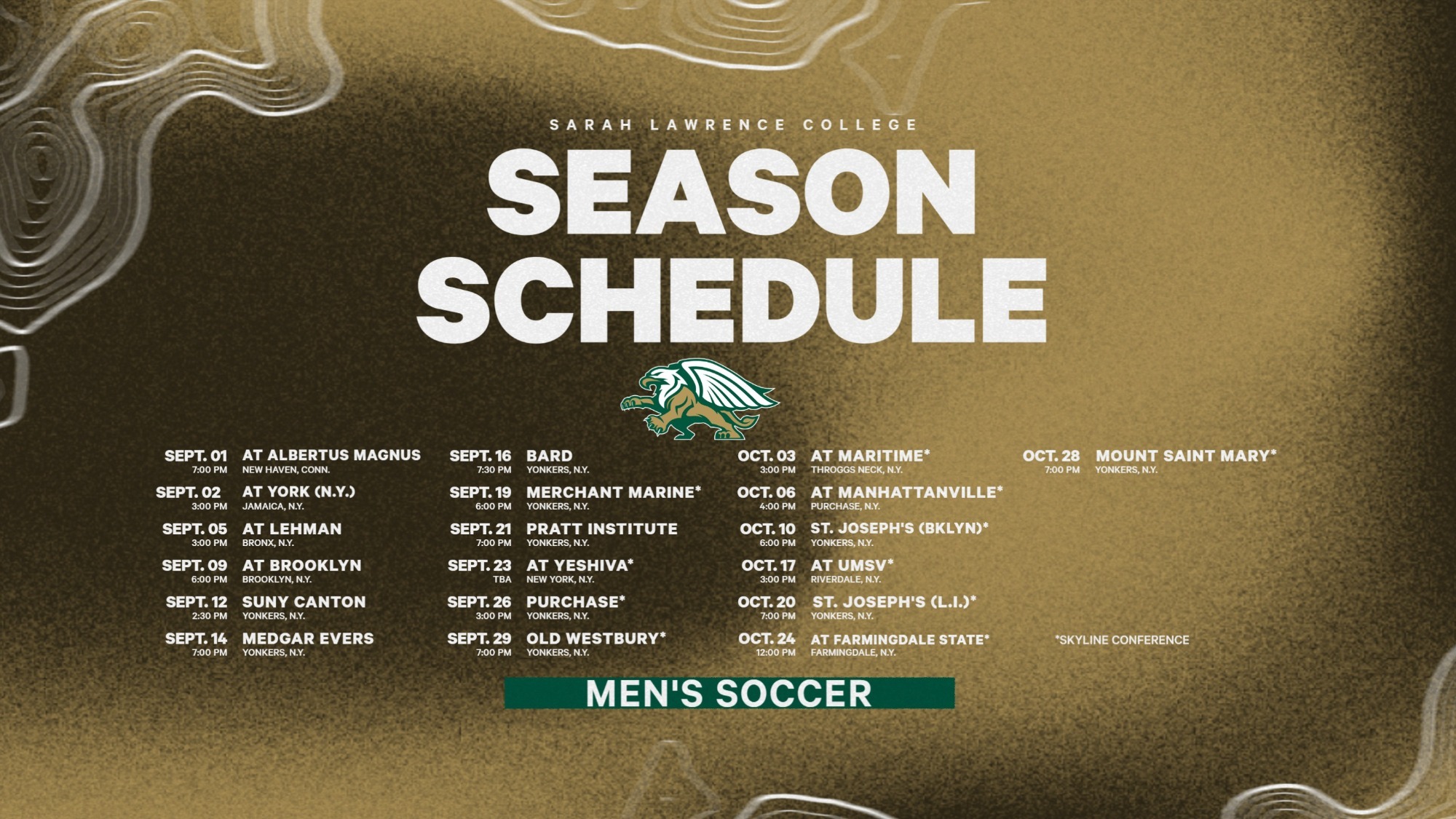2026 Men's Soccer Schedule Release