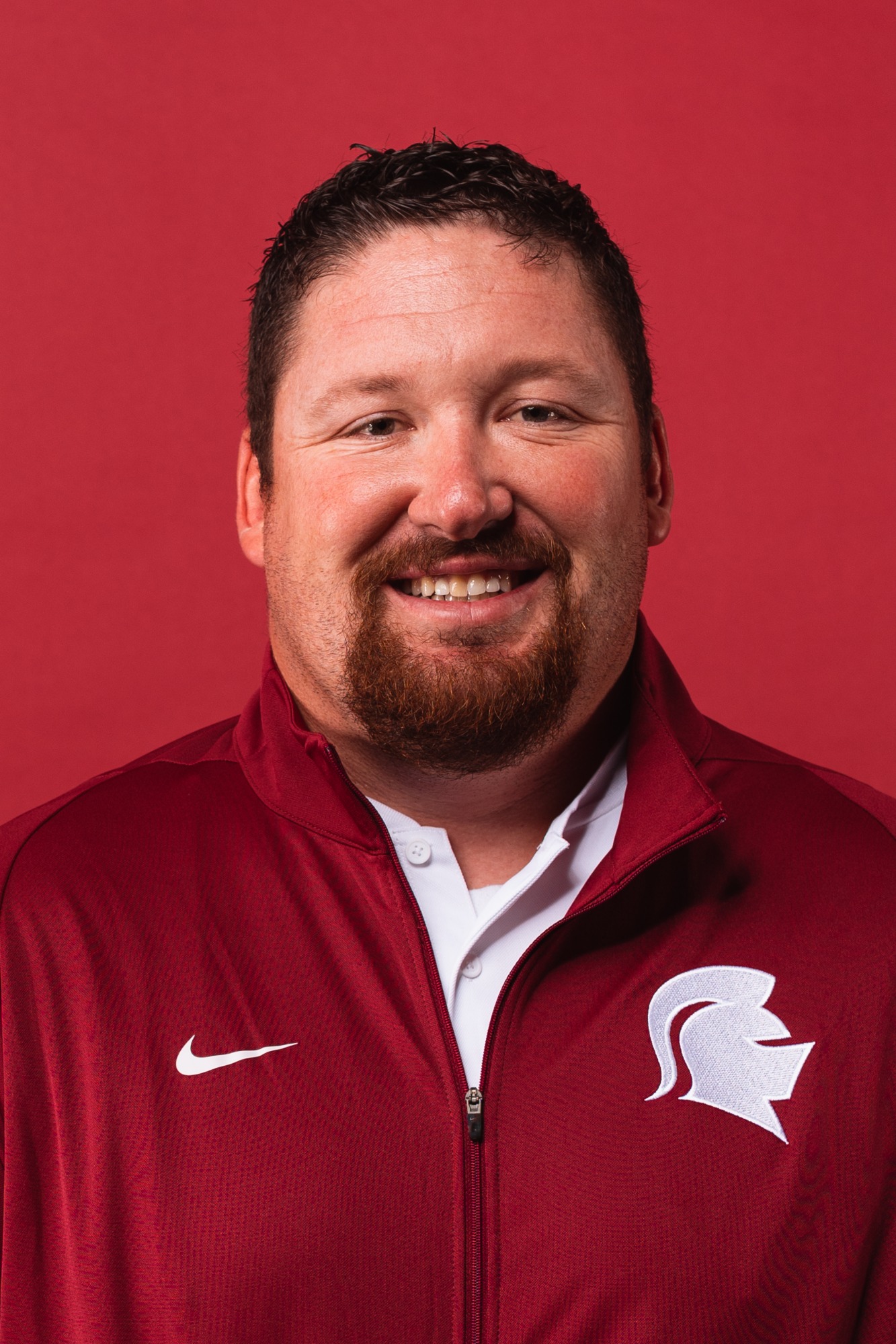 Members of the Cross Country team get their headshots taken for the upcoming 2023-2024 season in the Photo Studio in Main Hall at Southern Virginia University in Buena Vista, Virginia on August 17, 2023 (Caleb Palmer, Marketing)