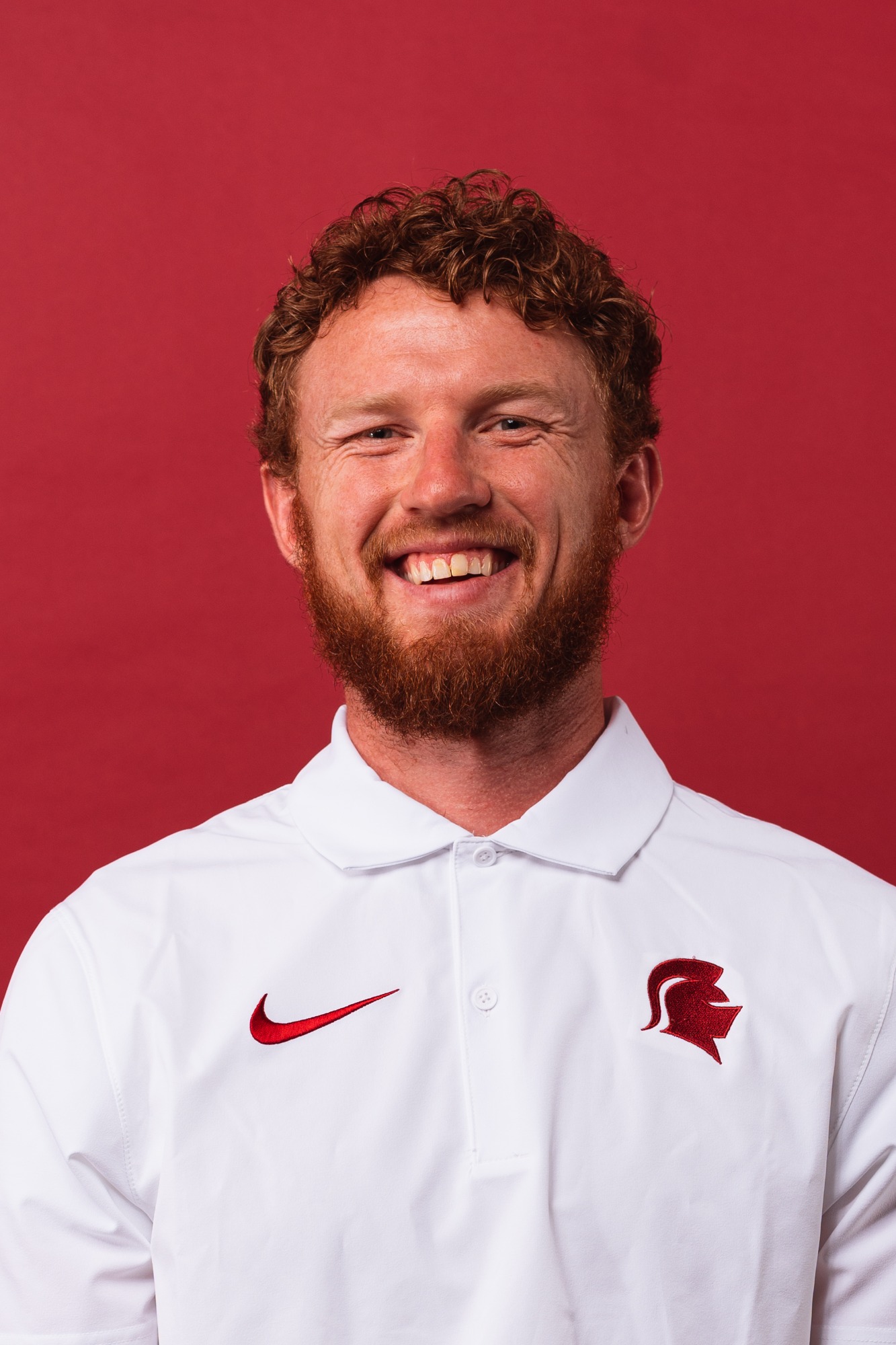 Football players get their headshots taken for the upcoming 2023-2024 season in the Photo Studio in Main Hall at Southern Virginia University in Buena Vista, Virginia on August 16, 2023 (Caleb Palmer, Marketing )