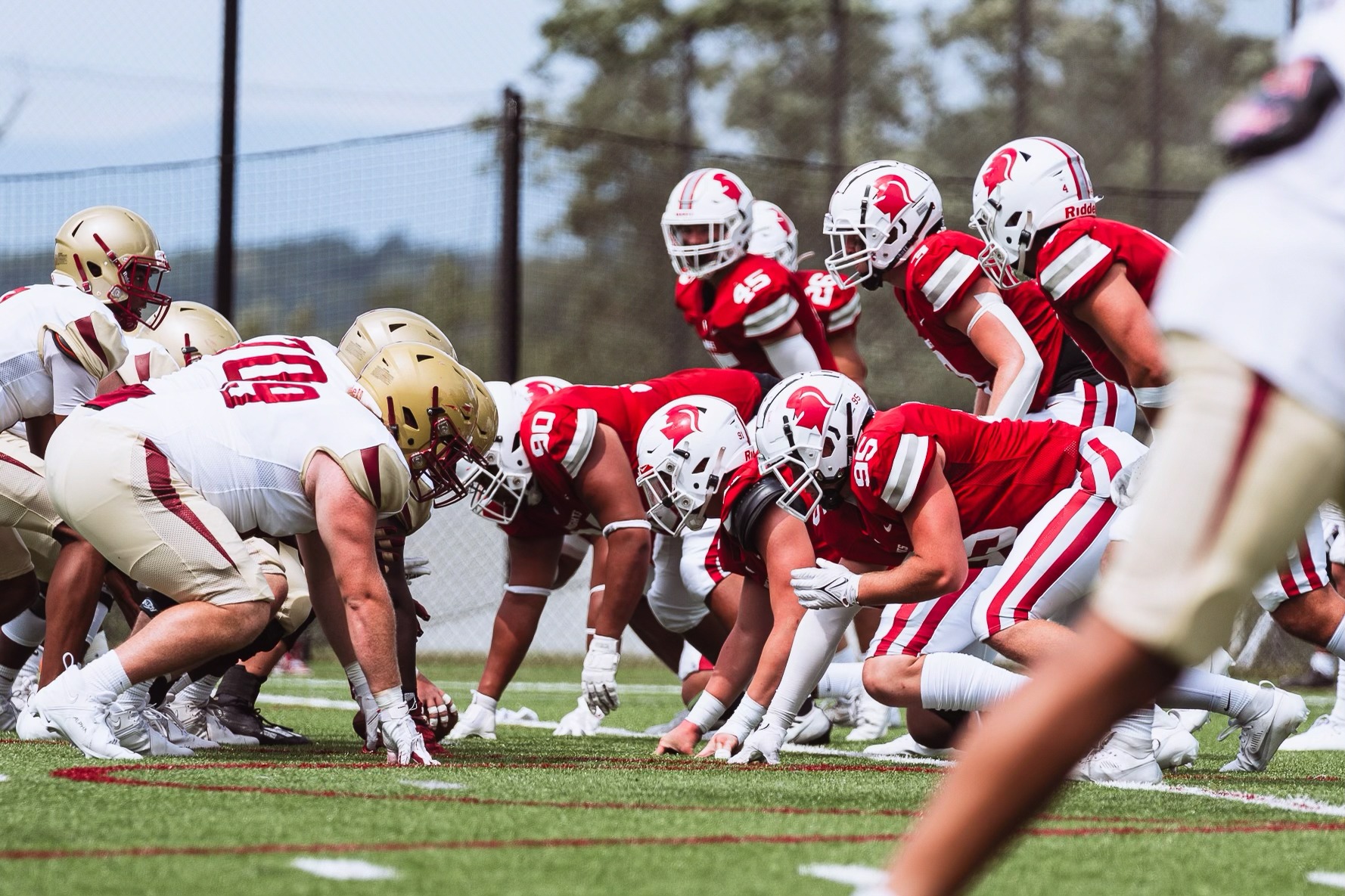 Knights Football Bested by Eagles Southern Virginia University