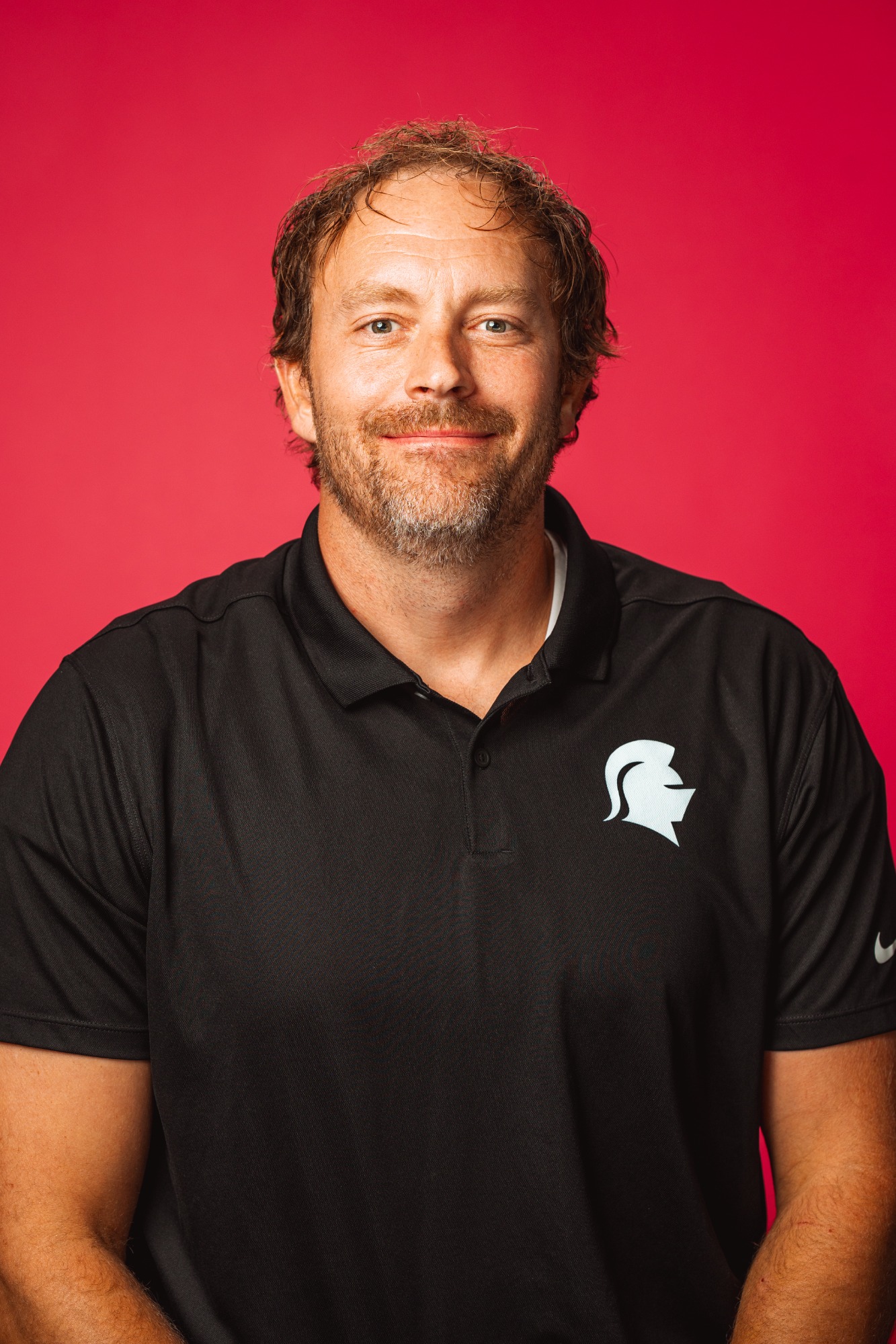 The Southern Virginia Football athletes come into the photo studio for athletic headshots on the campus of Southern Virginia University in Buena Vista, Virginia on September 5, 2024. (Erik Flores, Marketing).