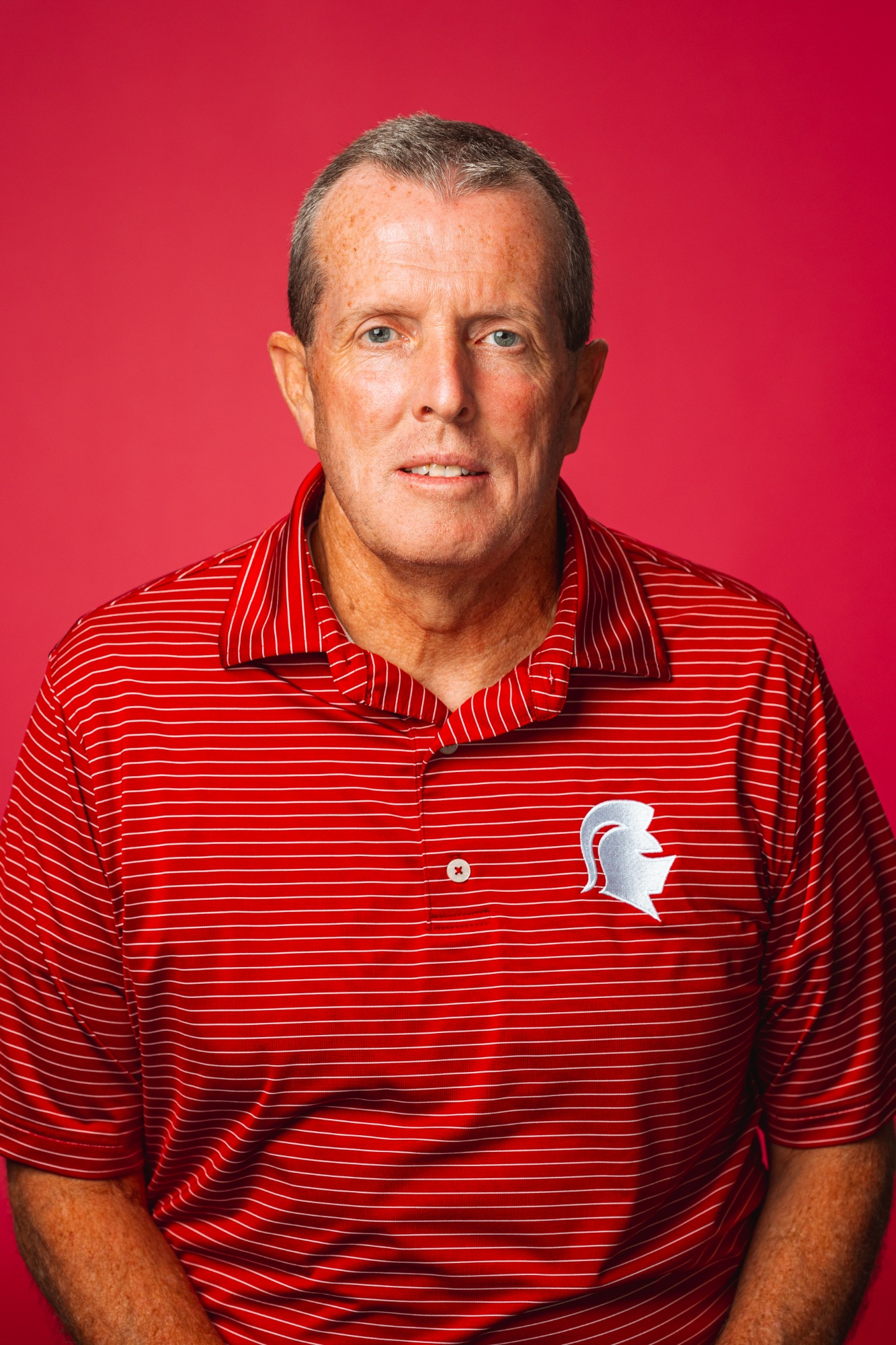 The Southern Virginia Football athletes come into the photo studio for athletic headshots on the campus of Southern Virginia University in Buena Vista, Virginia on September 5, 2024. (Erik Flores, Marketing).