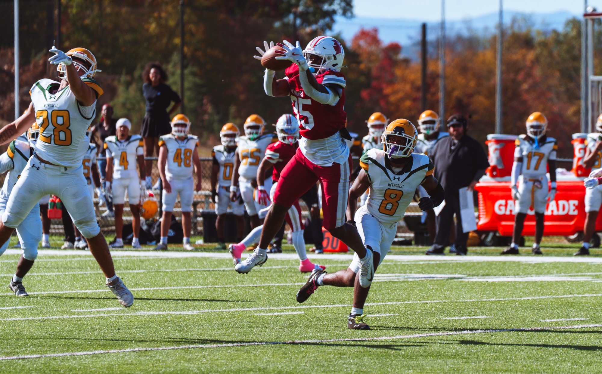 FB 2025 vs Methodist Roger Adam #35 1