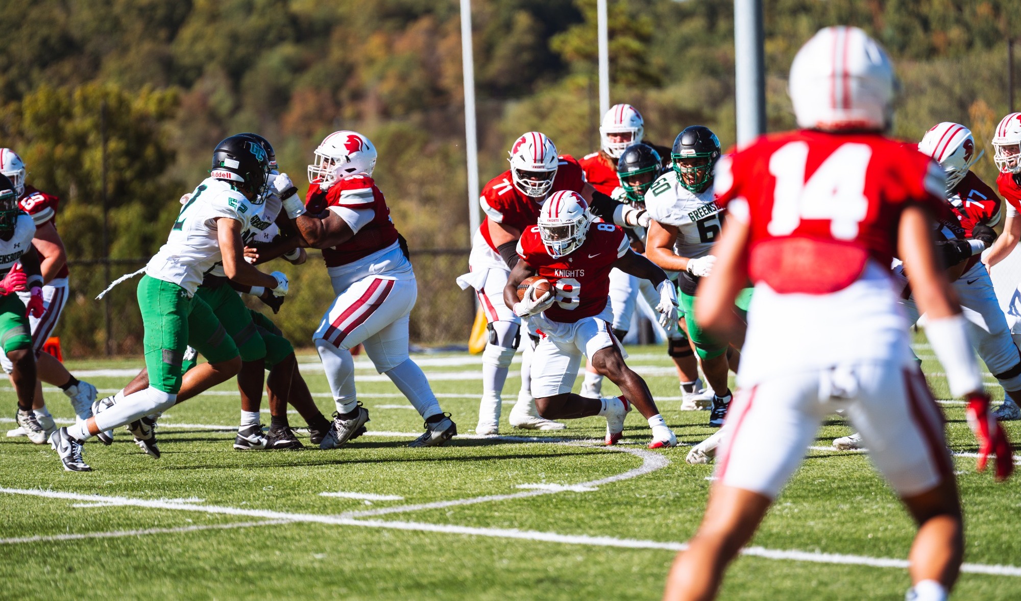 FB 2025 Antione Mills vs Greensboro College Rushing 1 