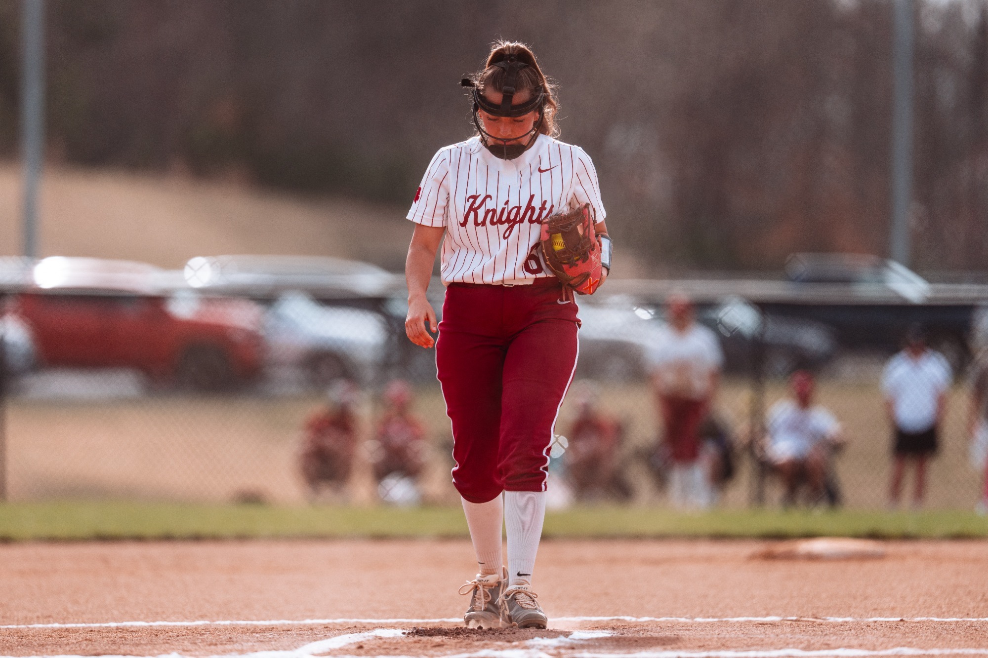 2025 Malia Stauffer pitching against Shenandoah University #1