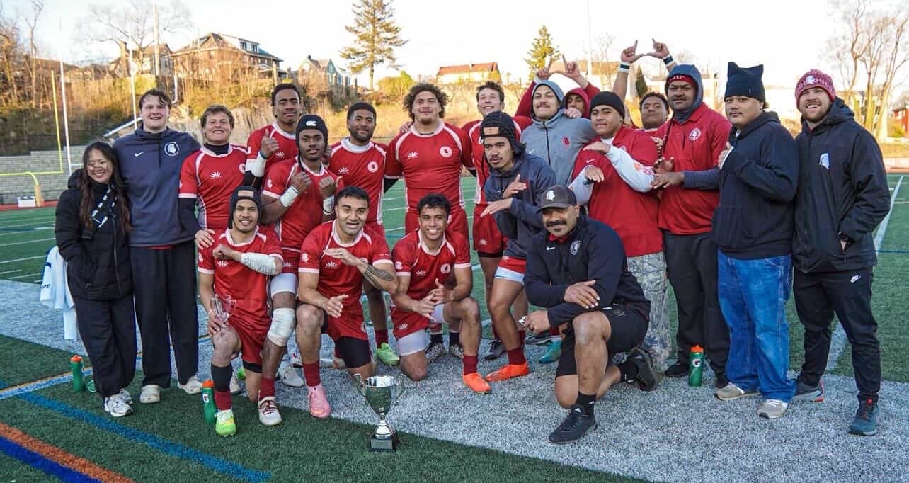 MRUGBY Team Photo 2025-2026 Old Blues 7s