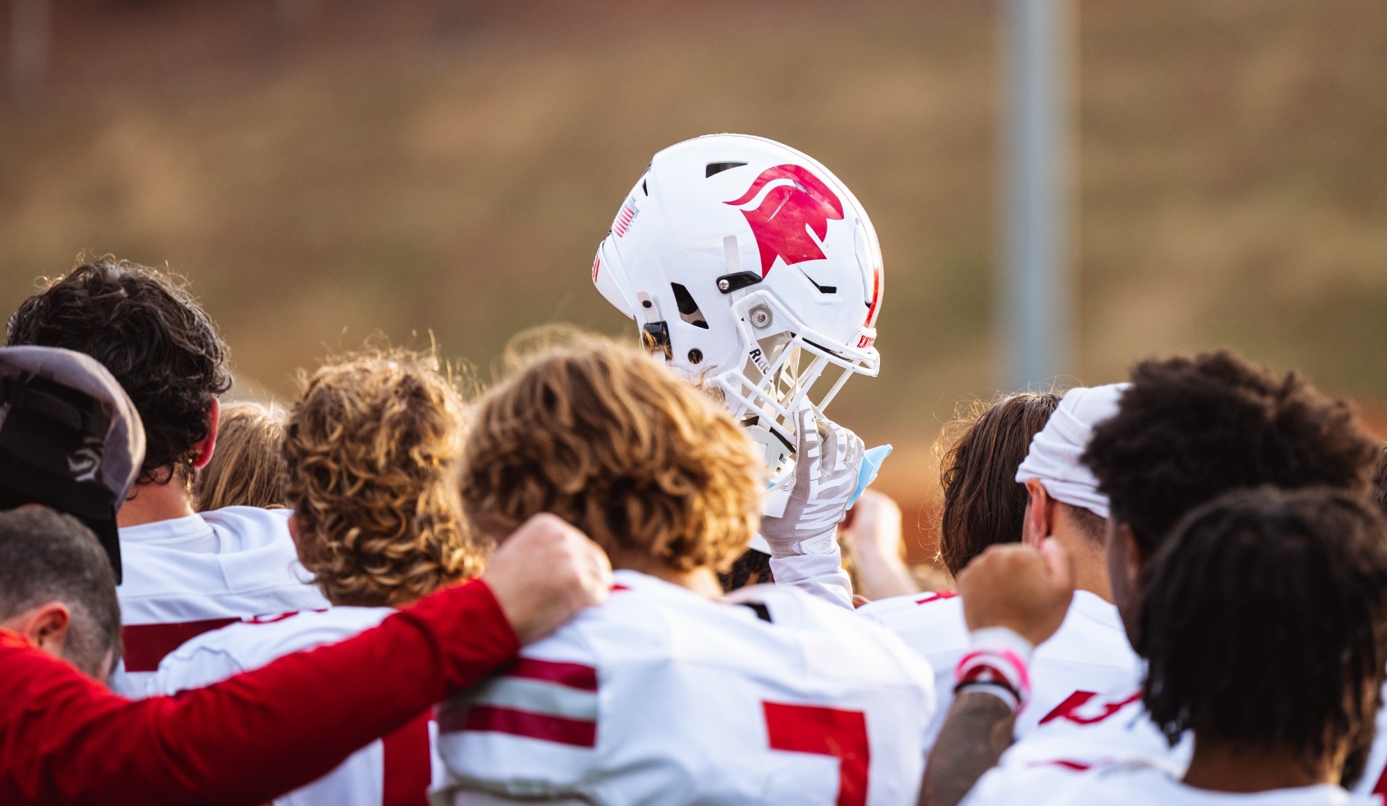 2025 Football Action Photo Helmet