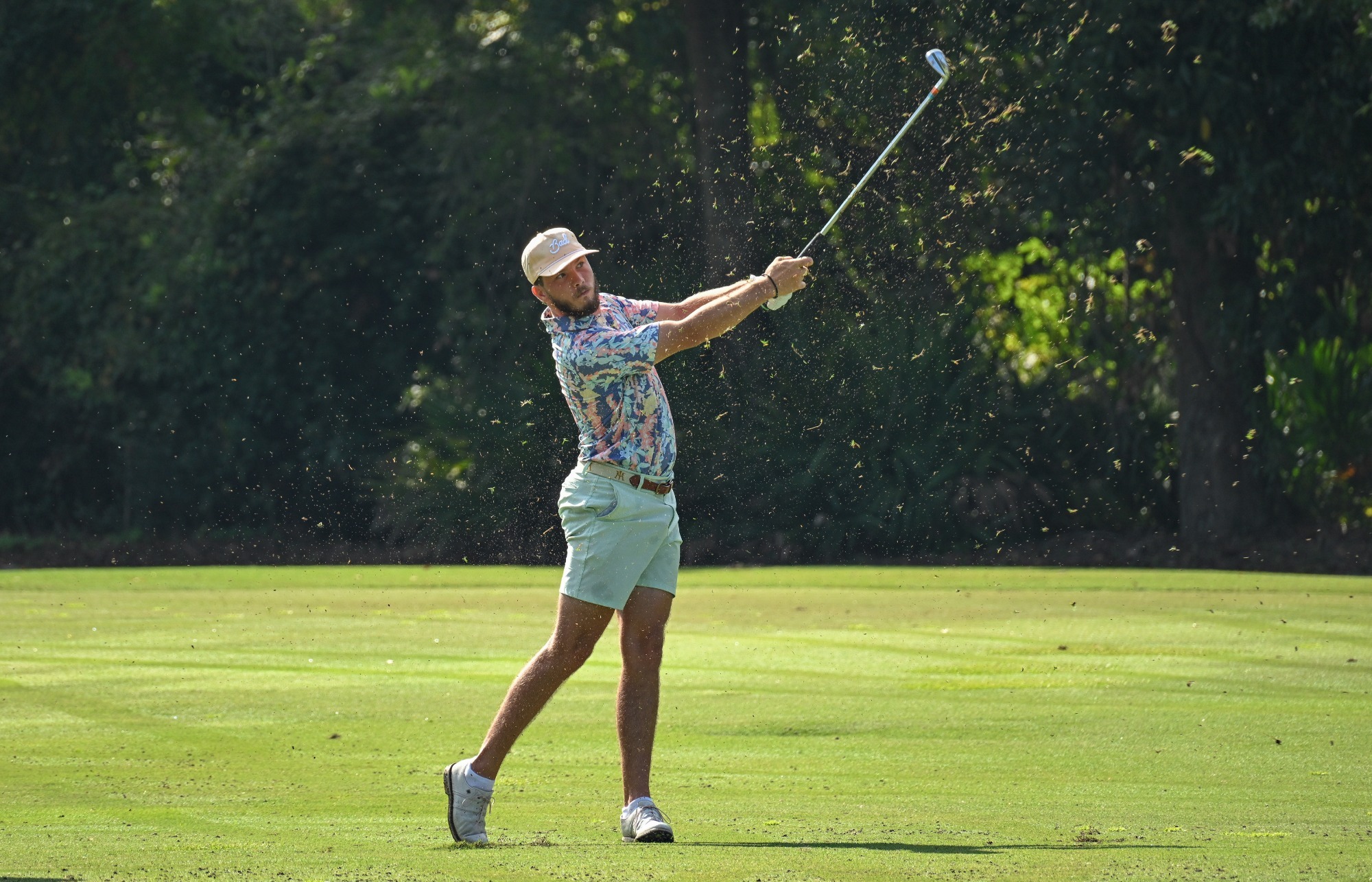 Jarrett Fultz MGOLF 2025 Action Shot Story