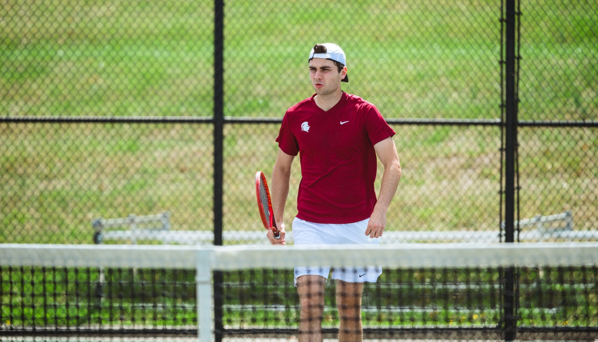 MTEN vs NC. Wesleyan Trent McBride Photo 2025-2026