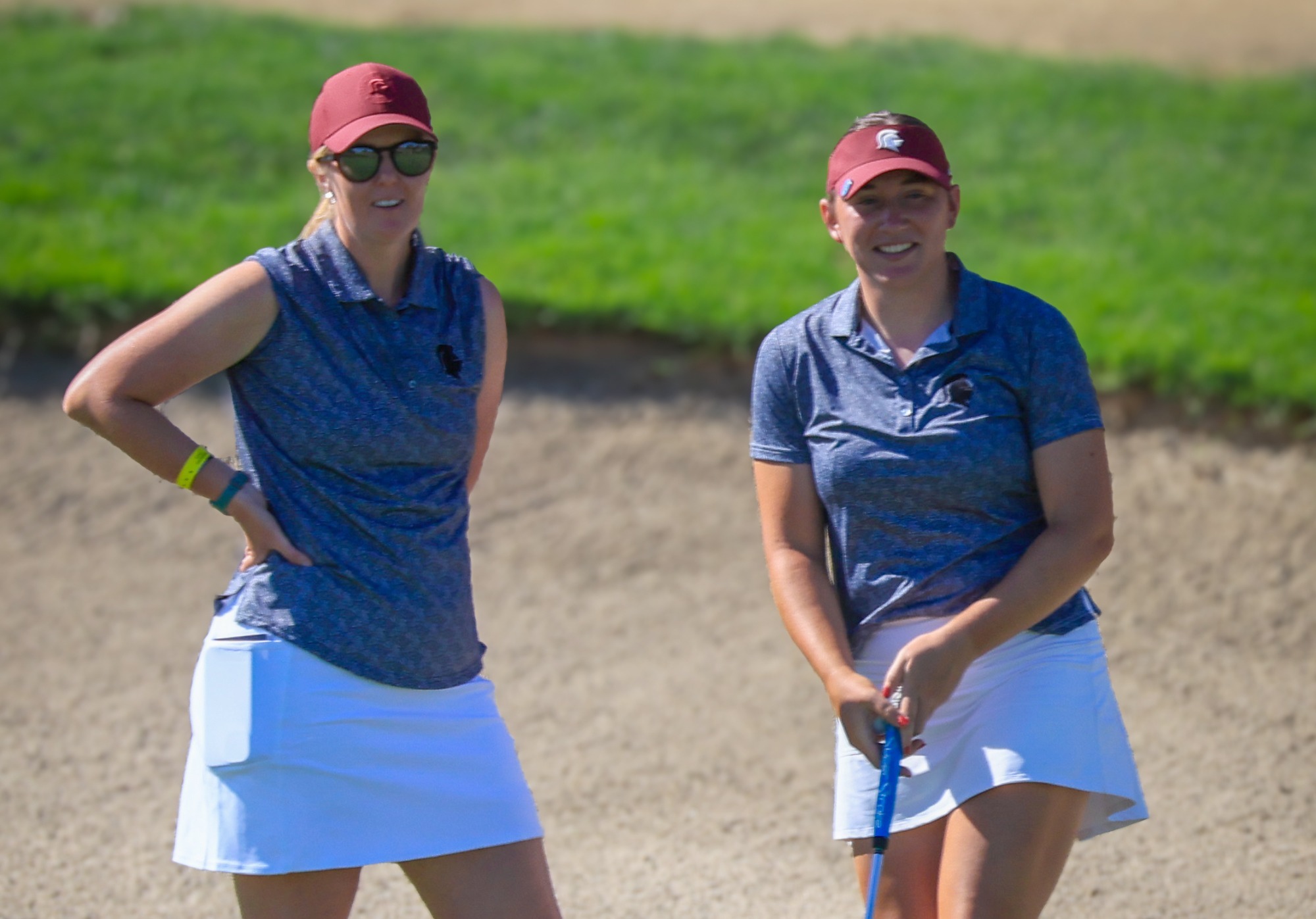 GOLF SVU Lea Garner with Sydney Richards