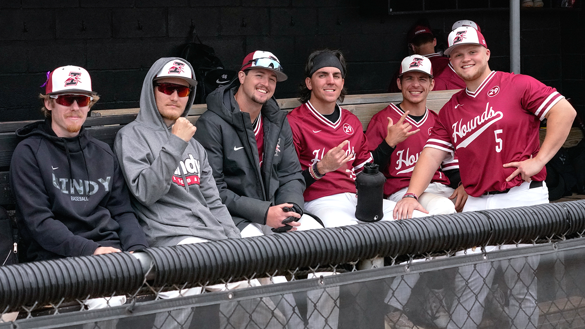 UIndy baseball team shot in the dugout