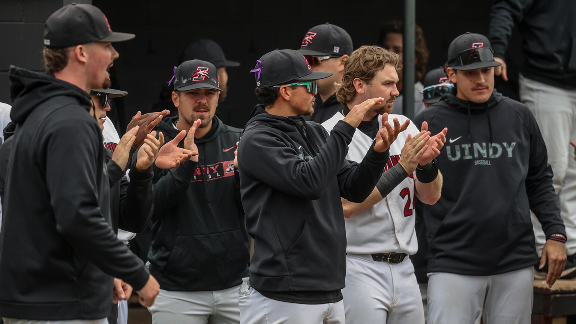 Baseball Team Celebrating