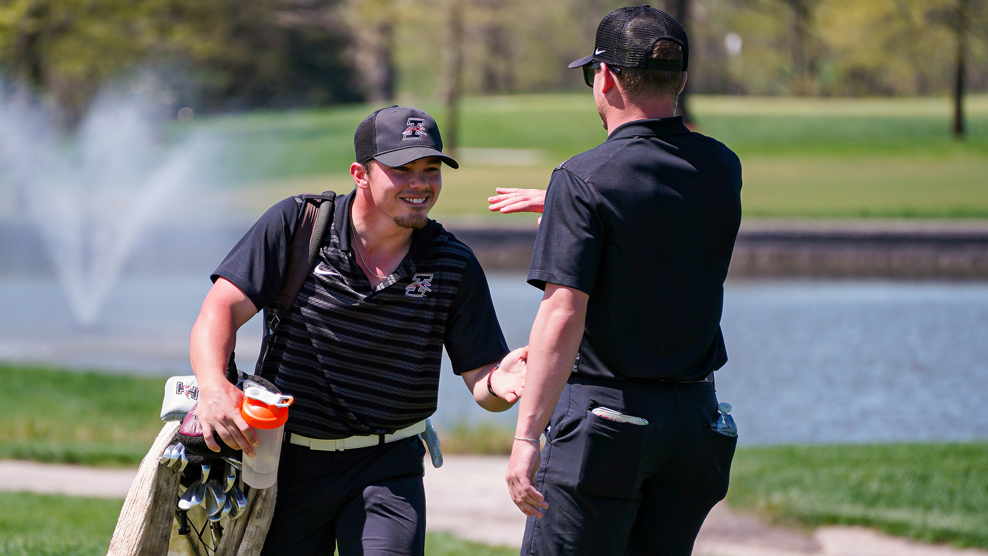 Drew Rowen at the course