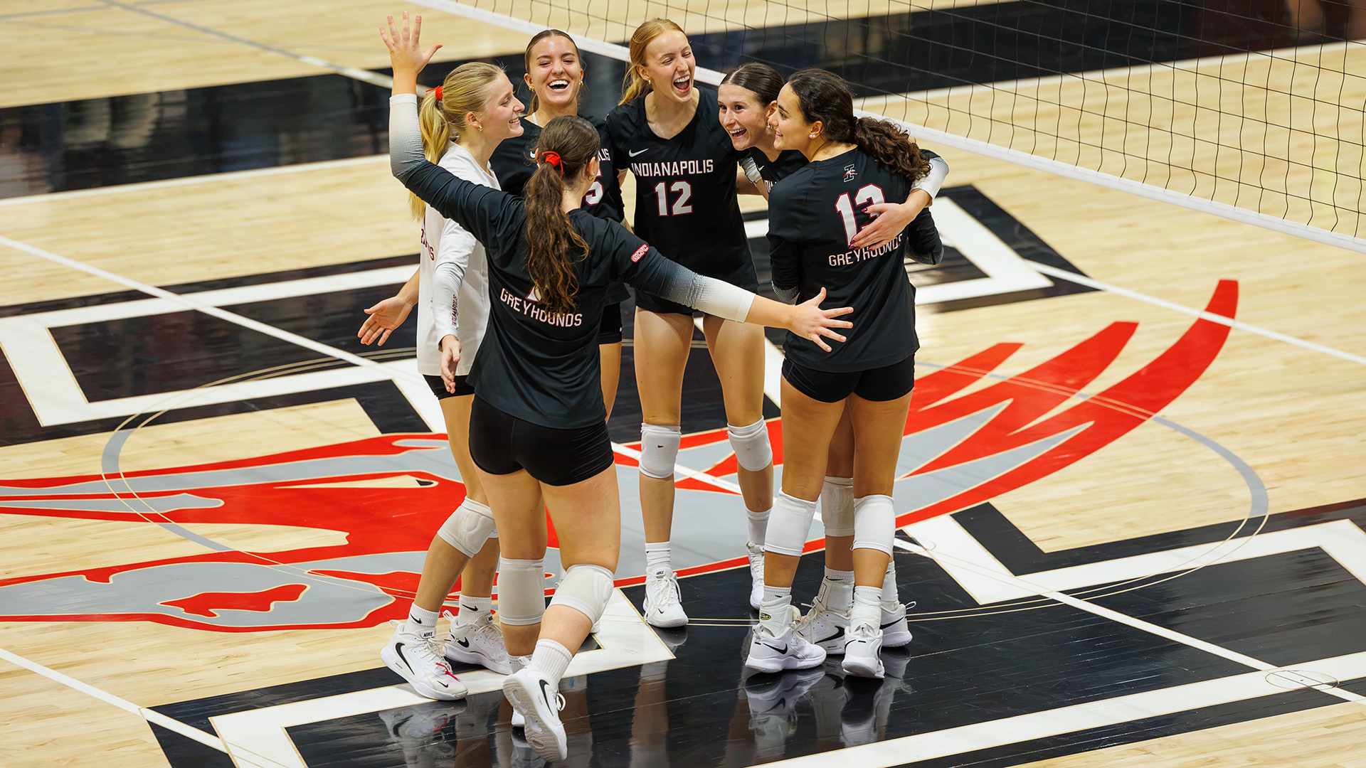 Volleyball Sweeps Lewis on Homecoming