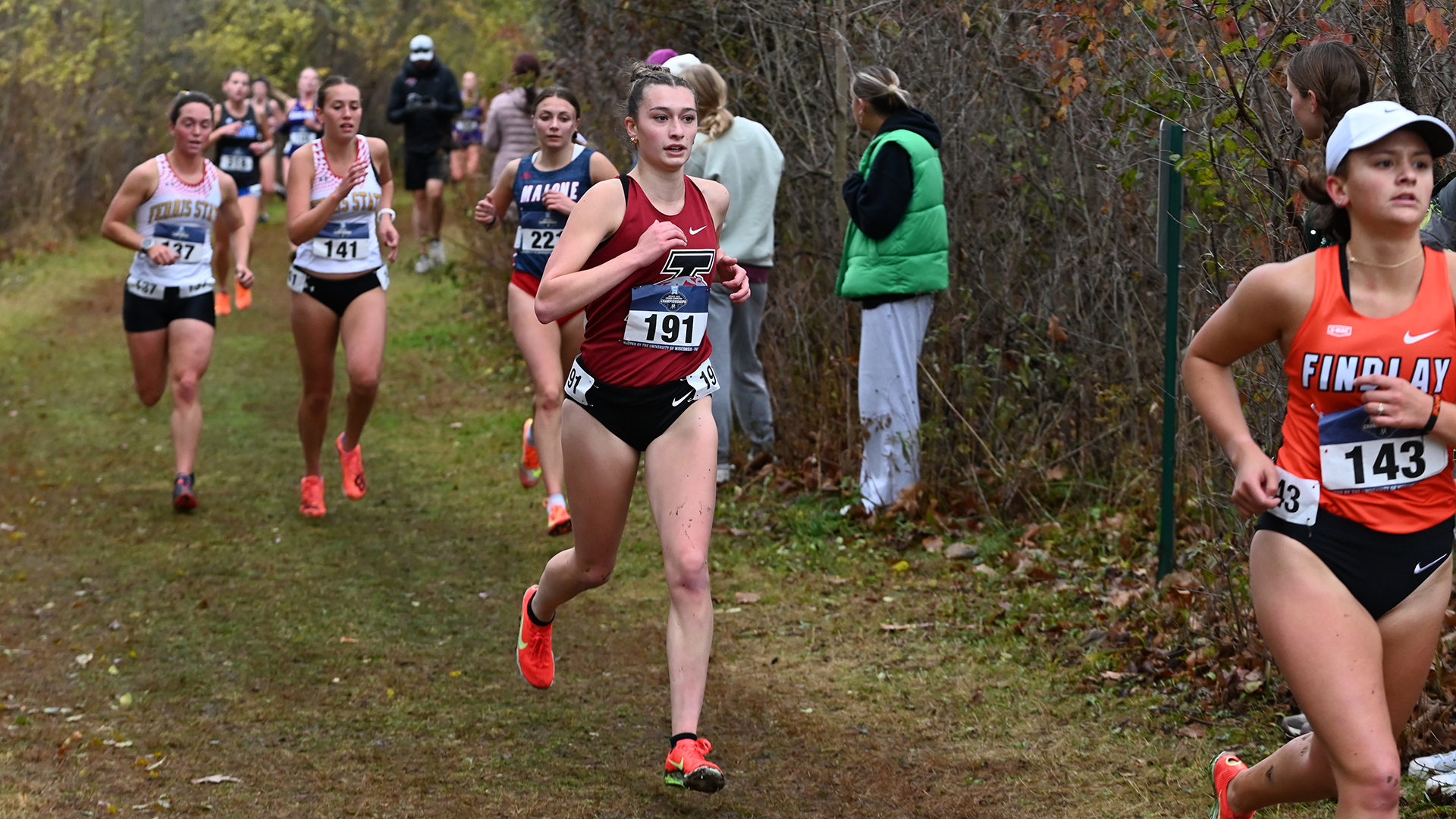 Sophia Stadler in the 2025 XC Regional Race
