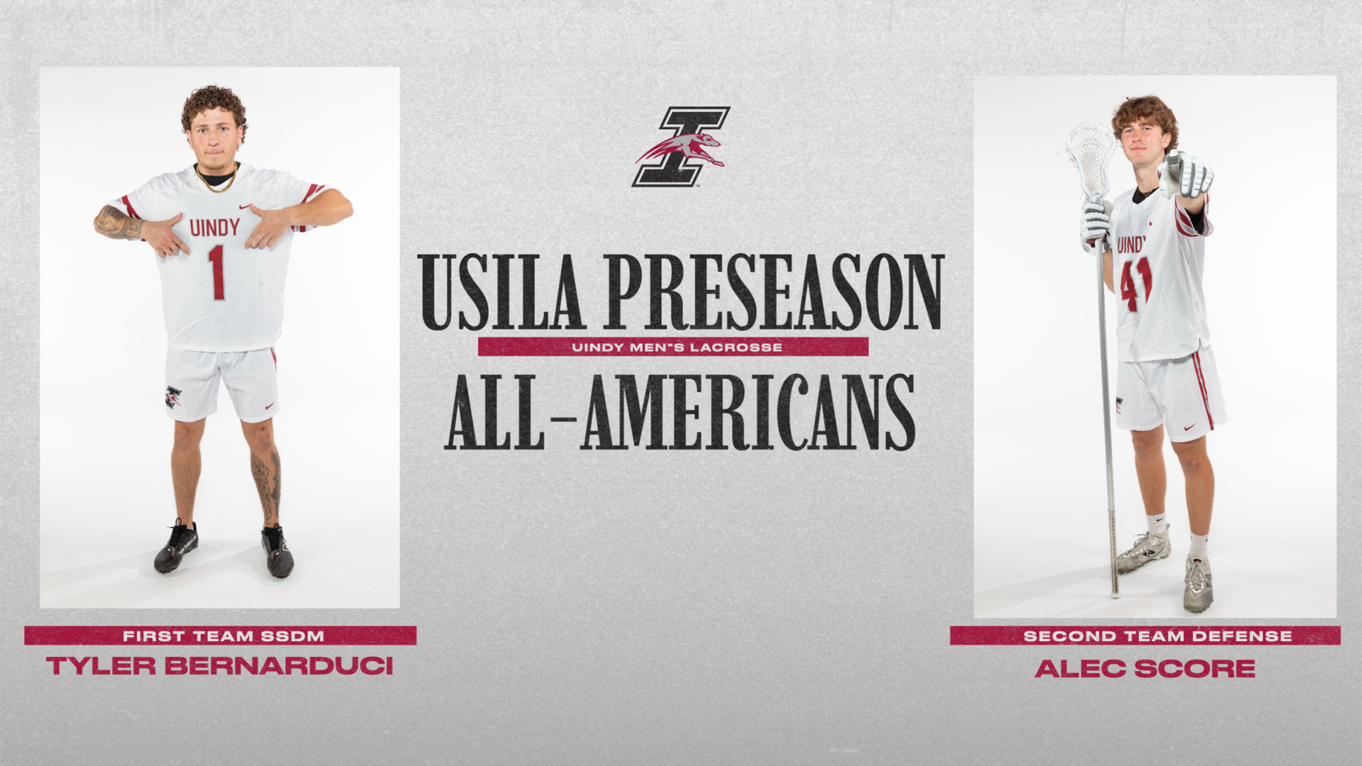 Tyler Bernarduci and Alec Score USILA Preseason All-America