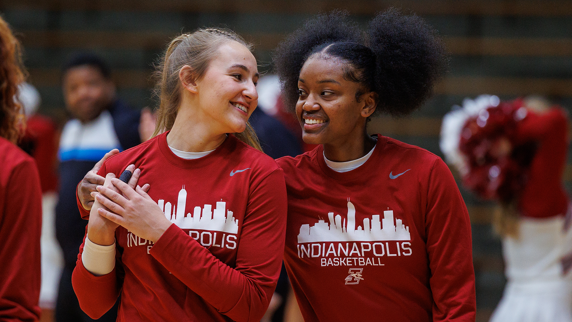 Jenna Guse and Queen Baker