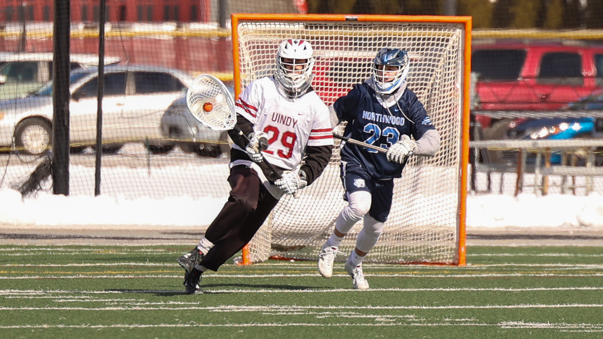 AJ Preachuk in men's lax season opener against Northwood