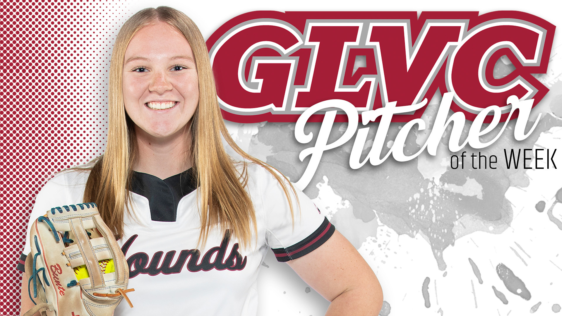 Caitlin Bunte GLVC Pitcher of the Week