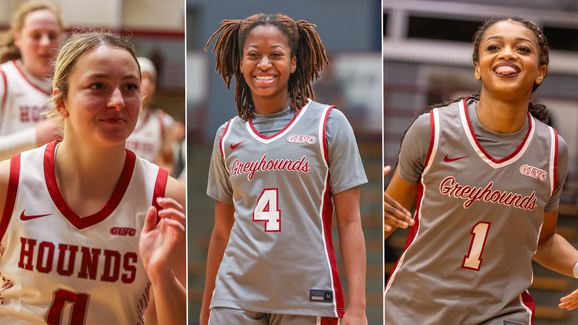 Amyrah Sapenter, Graycie Poe and Patricia Chikamba