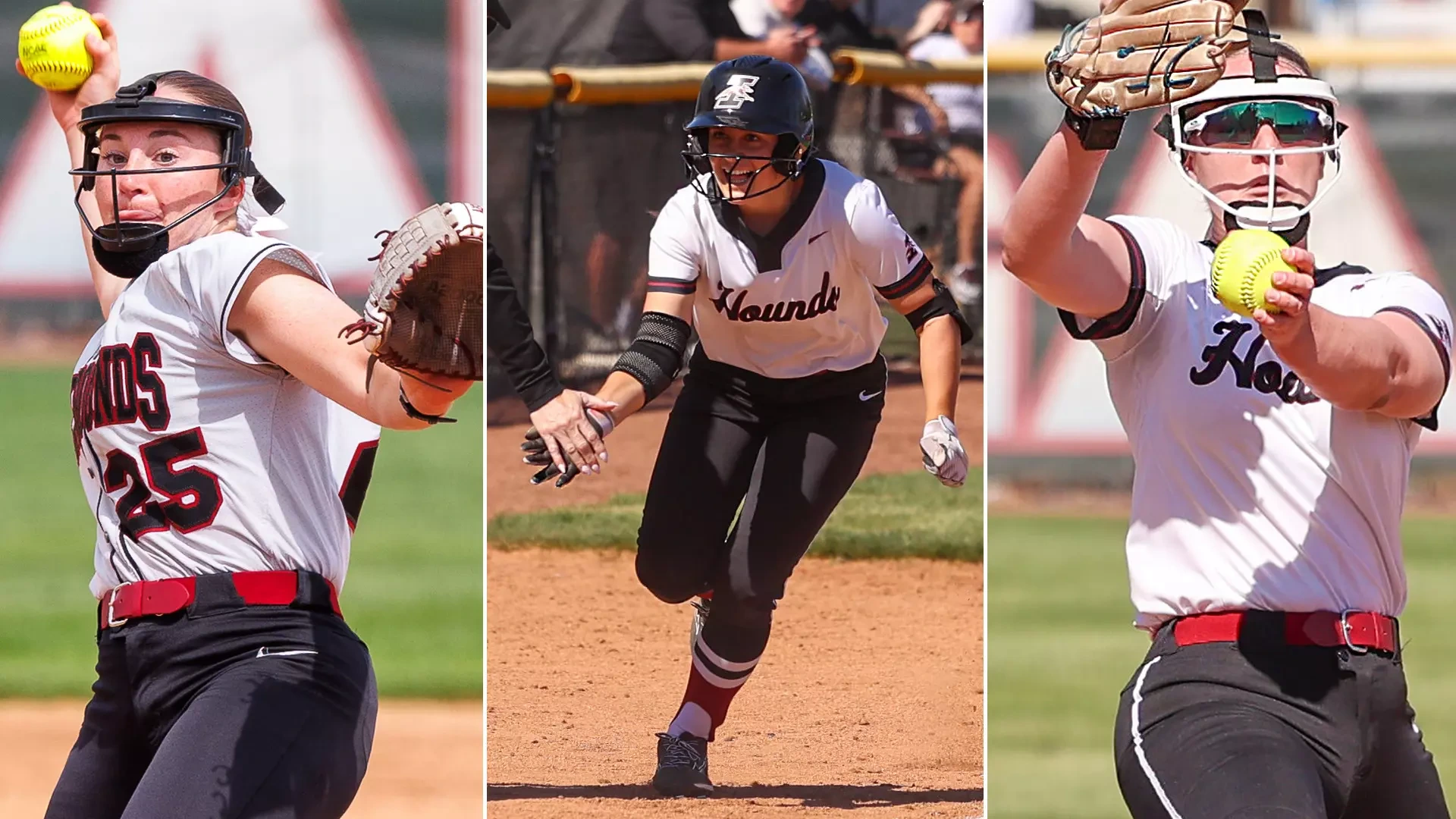 Caitlin Bunte, Brooklyn Willis and Cheyenne Eads