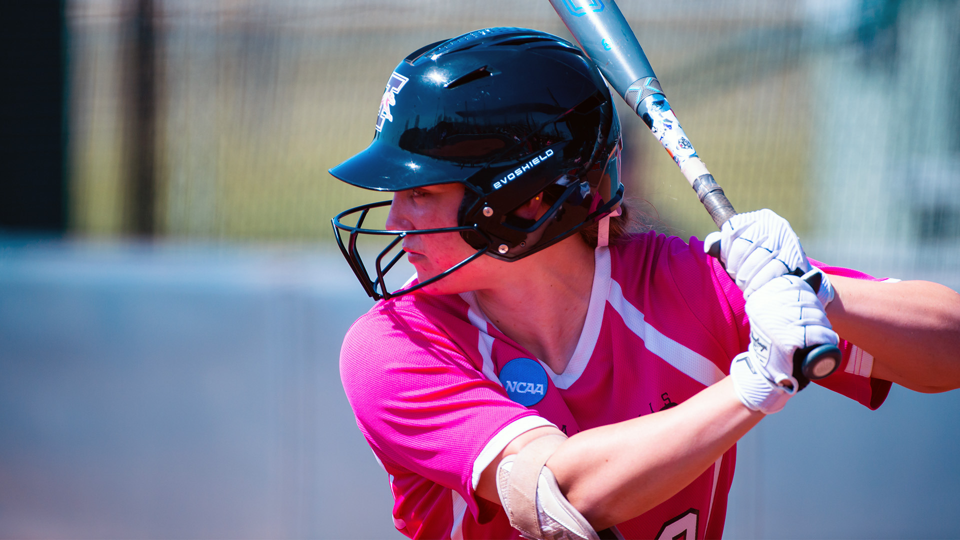 Shelby Cook at the plate.