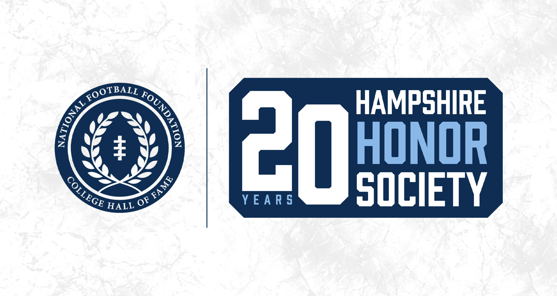 The Hamphire Honor Society logo celbrating 20 years