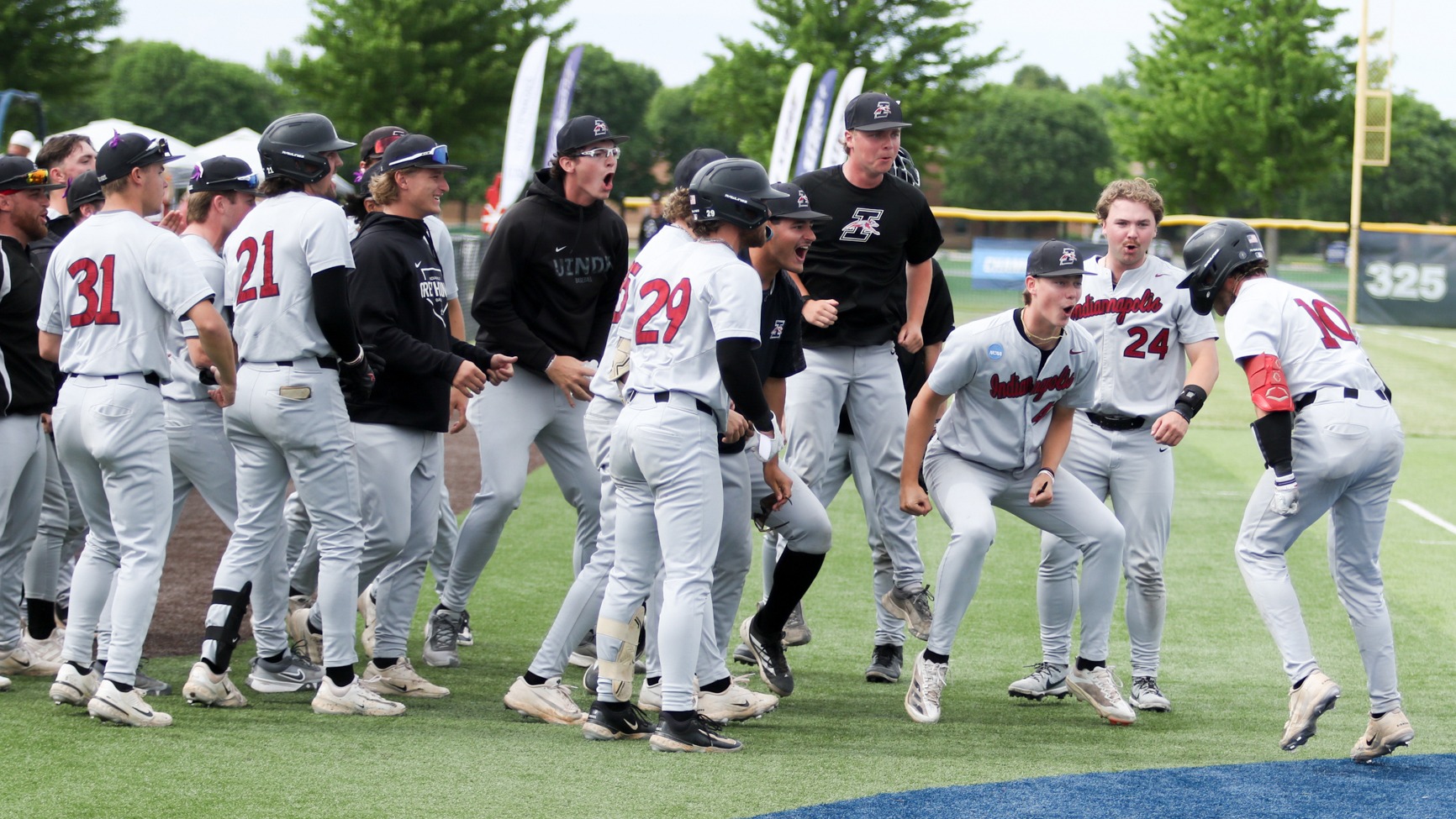 Chase Mason homer celebration